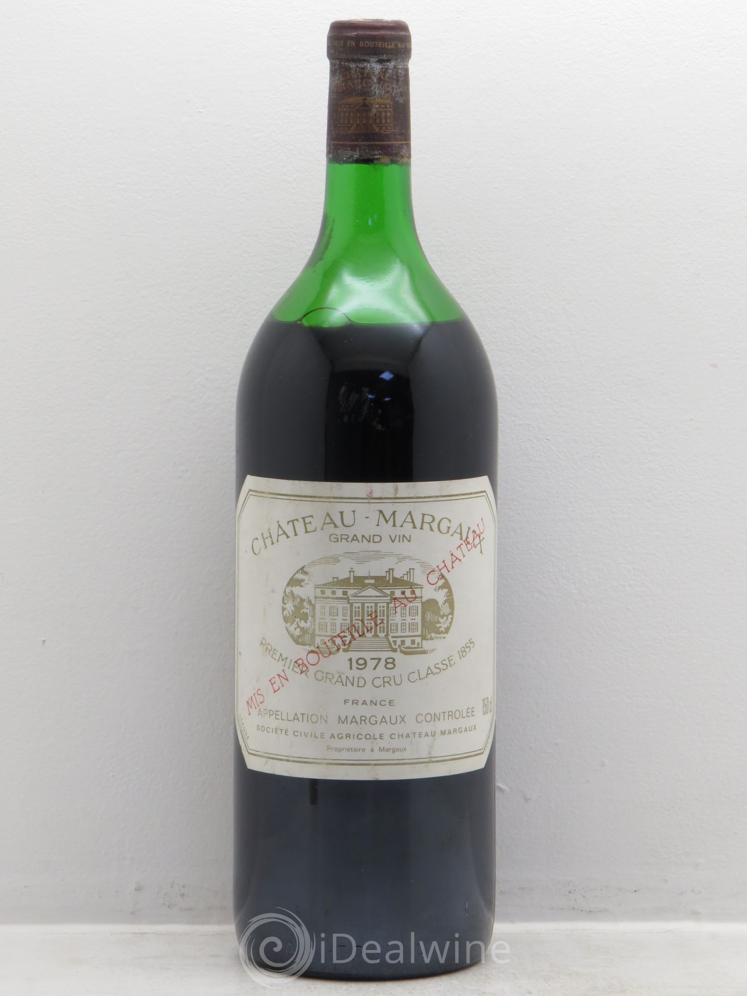Château Margaux 1er Grand Cru Classé 1978 - Lot de 1 magnum - 0
