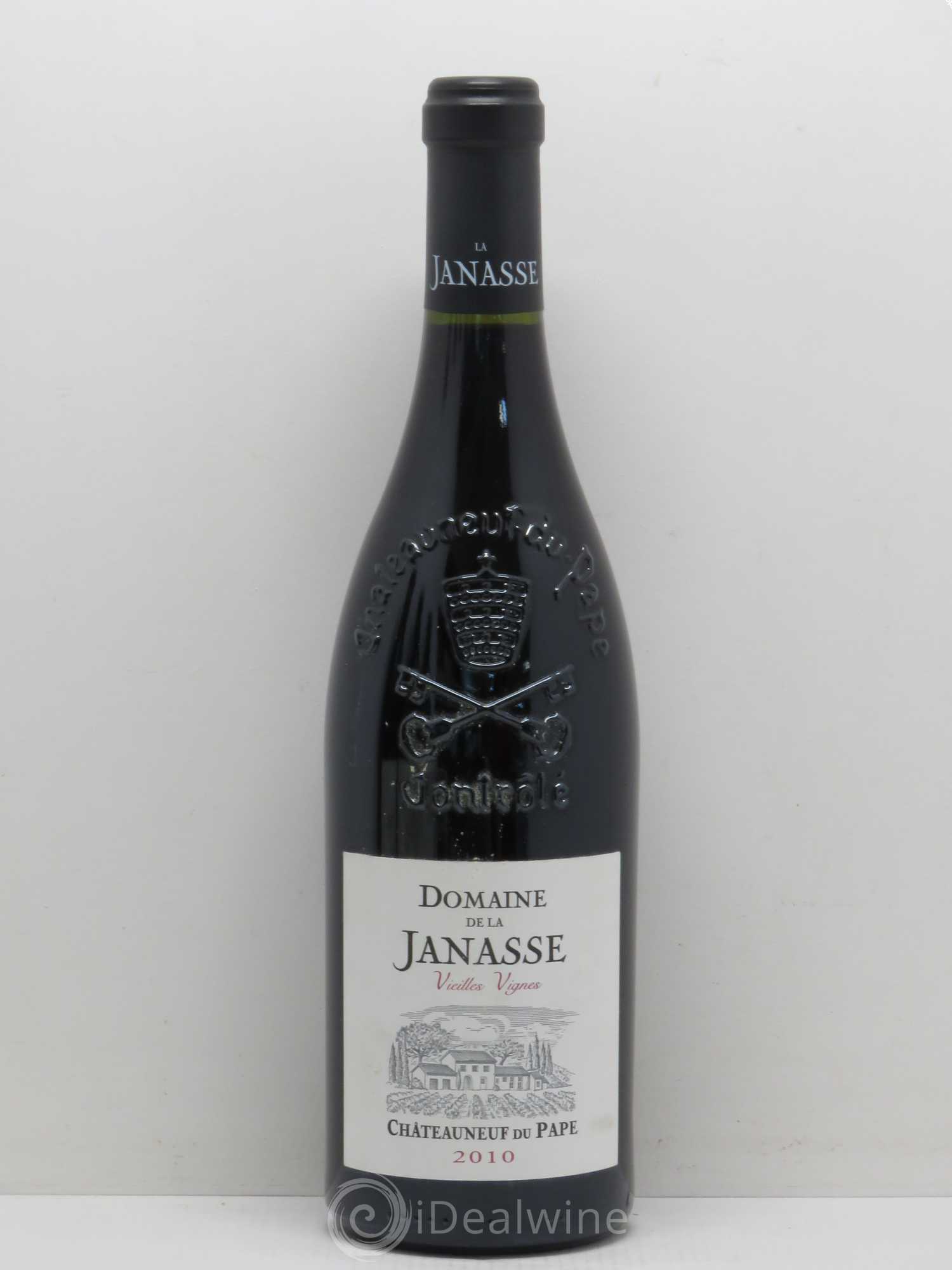 Châteauneuf-du-Pape Cuvée Vieilles Vignes La Janasse (Domaine de) 2010 - Lot de 1 bouteille - 0