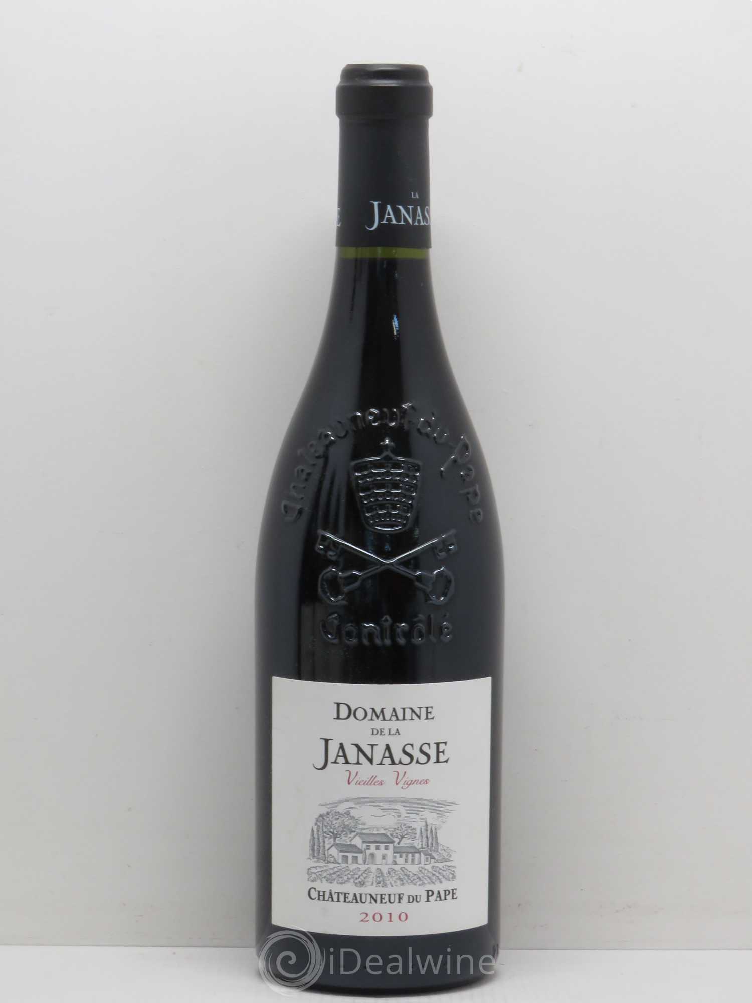 Châteauneuf-du-Pape Cuvée Vieilles Vignes La Janasse (Domaine de) 2010 - Lot de 1 bouteille - 0