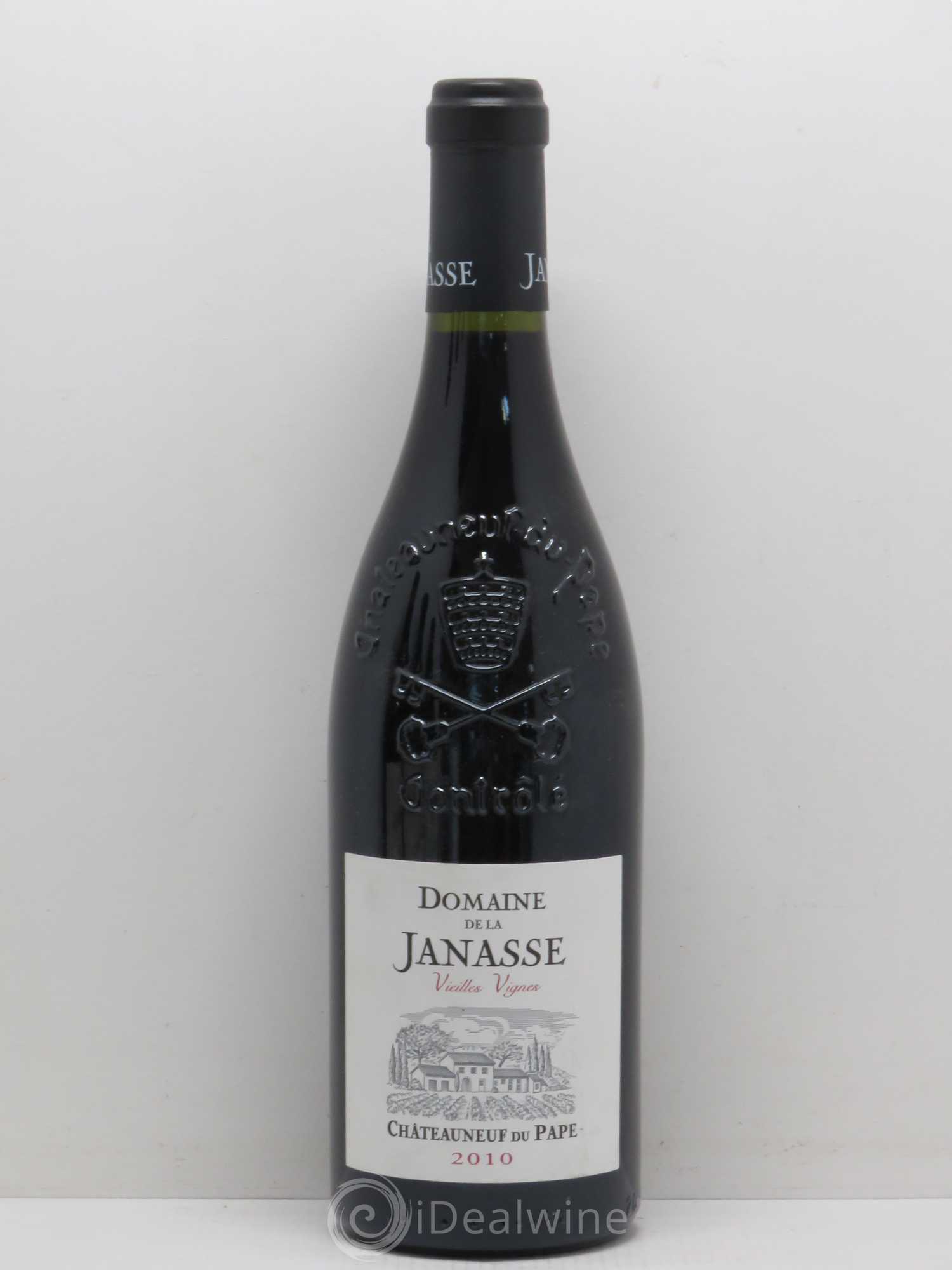Châteauneuf-du-Pape Cuvée Vieilles Vignes La Janasse (Domaine de) 2010 - Lot de 1 bouteille - 0