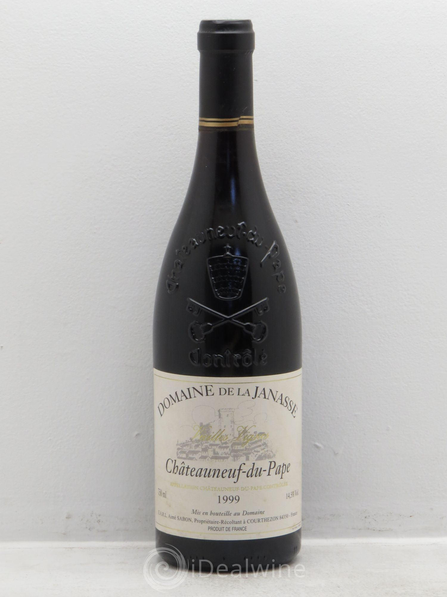 Châteauneuf-du-Pape Cuvée Vieilles Vignes La Janasse (Domaine de) 1999 - Lotto di 1 bottiglia - 0