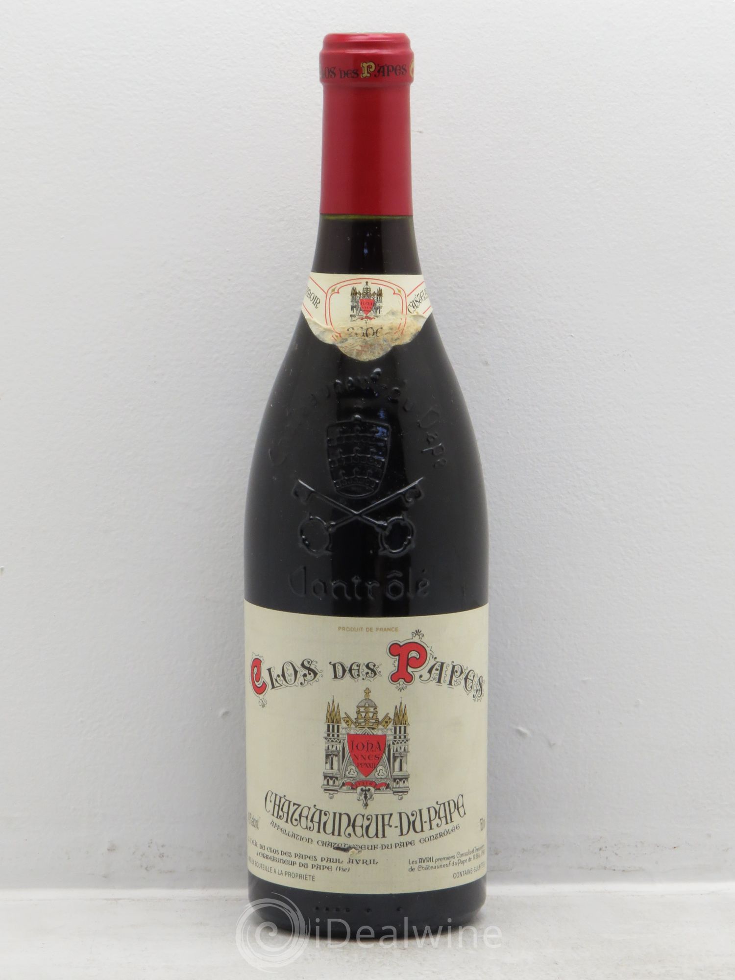 Châteauneuf-du-Pape Clos des Papes - Paul Avril 2000 - Lot de 1 bouteille - 0