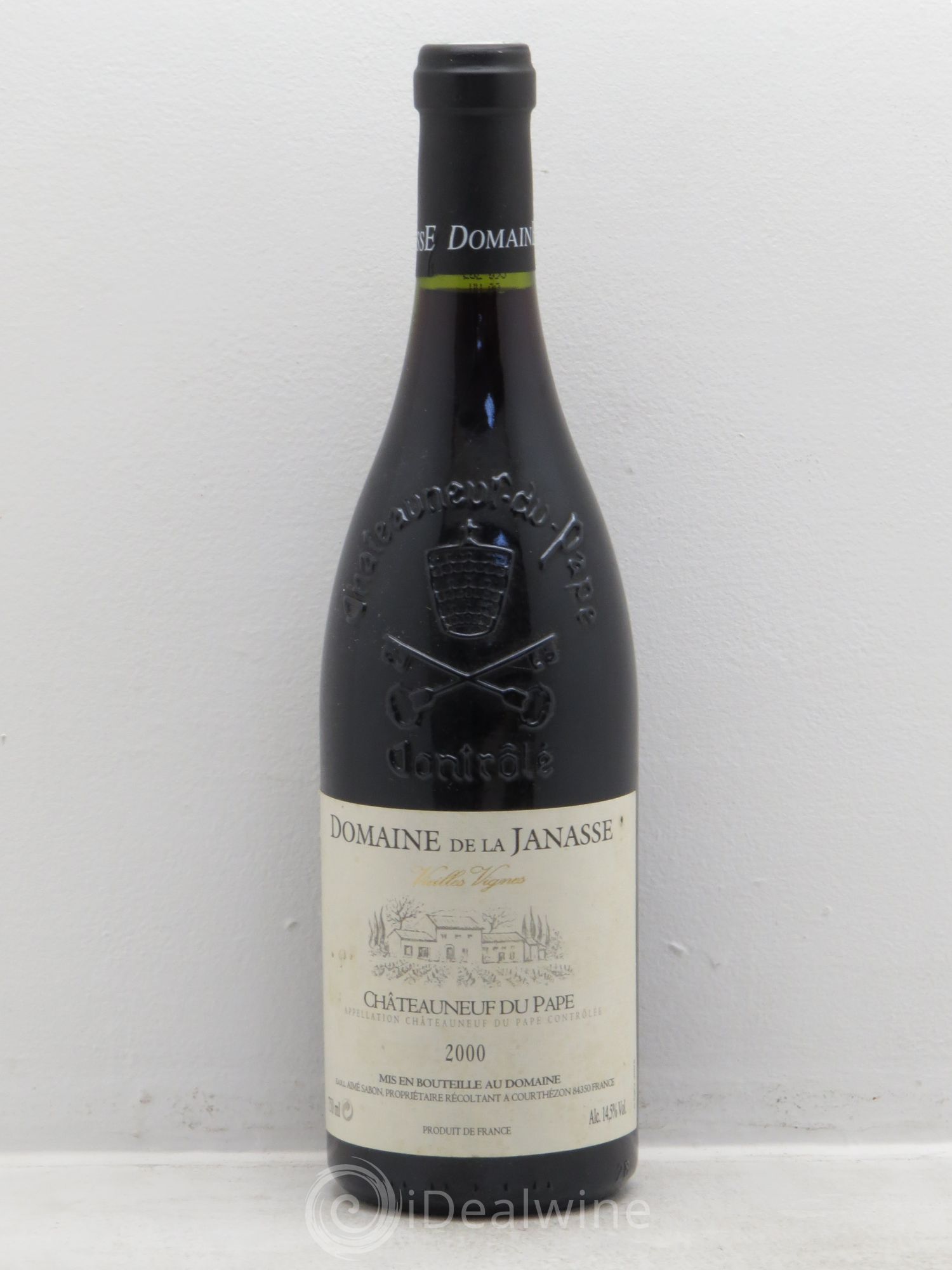 Châteauneuf-du-Pape Cuvée Vieilles Vignes La Janasse (Domaine de) 2000 - Lot de 1 bouteille - 0