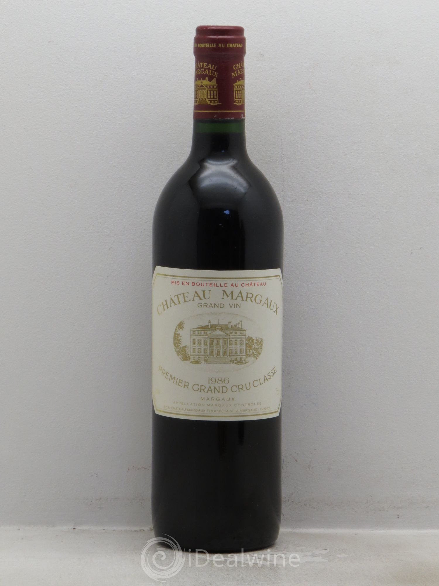 Château Margaux 1er Grand Cru Classé 1986 - Lot de 1 bouteille - 0