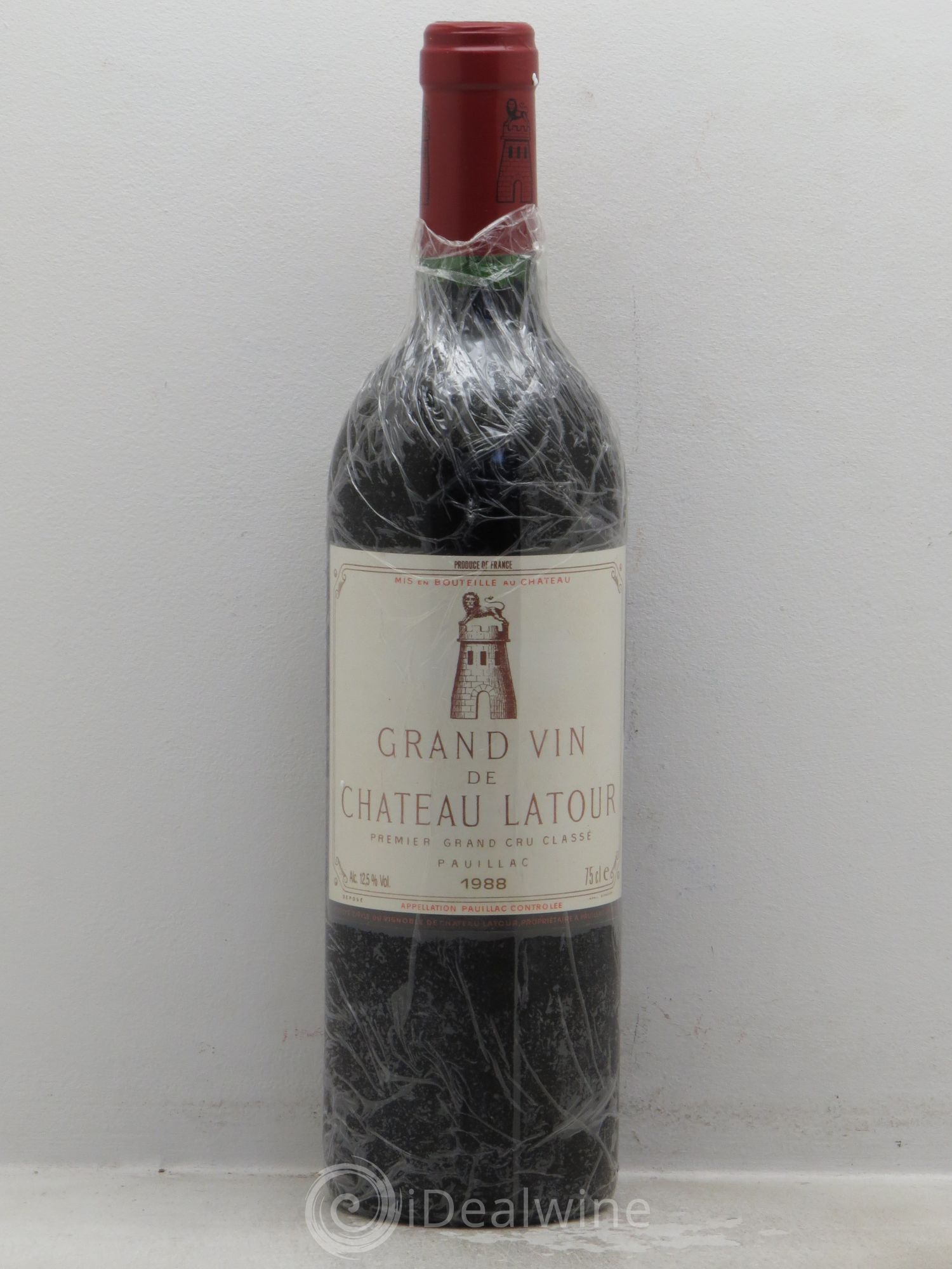 Château Latour 1er Grand Cru Classé 1988 - Lot de 1 bouteille - 0