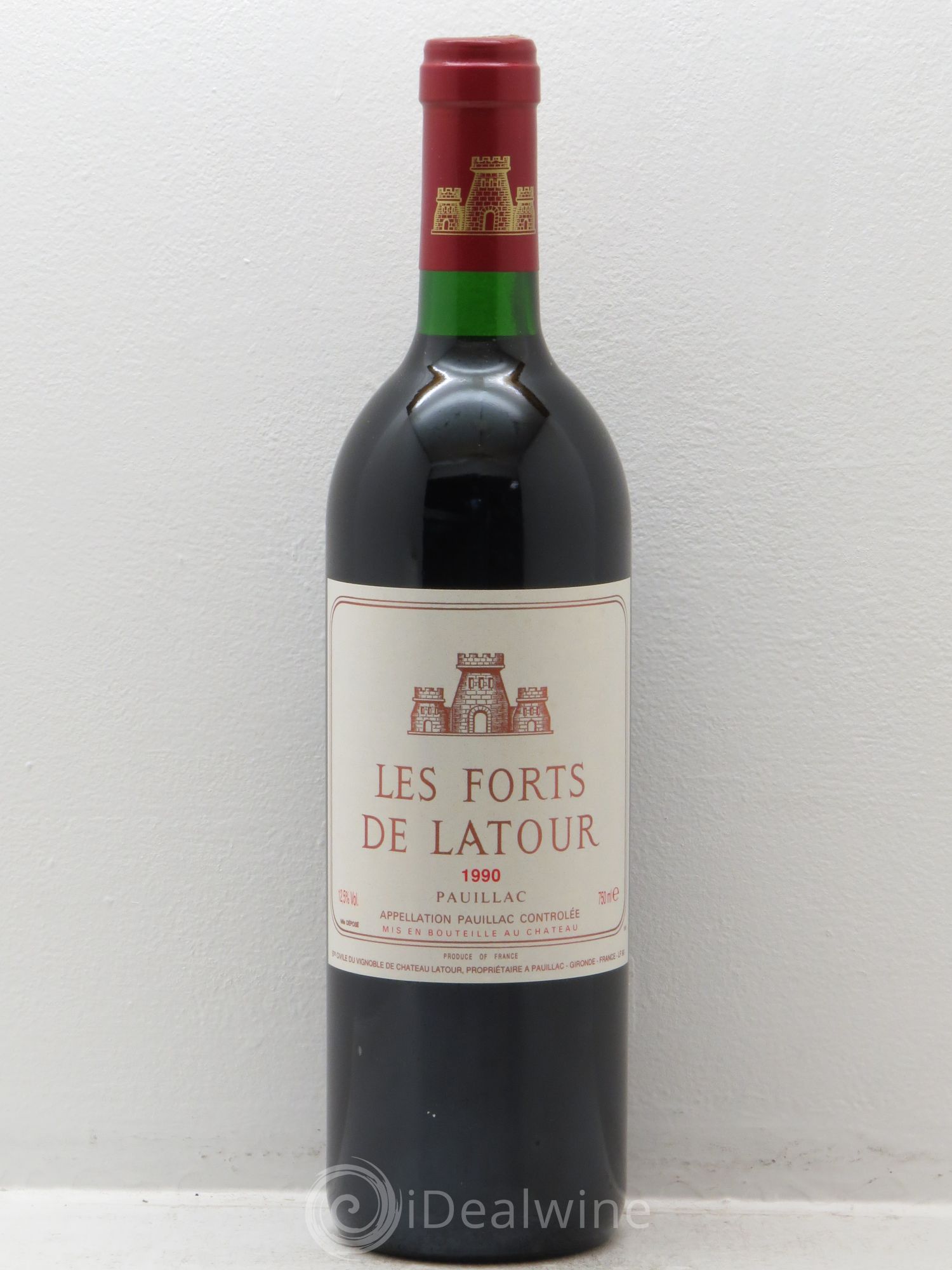 Les Forts de Latour Second Vin 1990 - Lot de 1 bouteille - 0