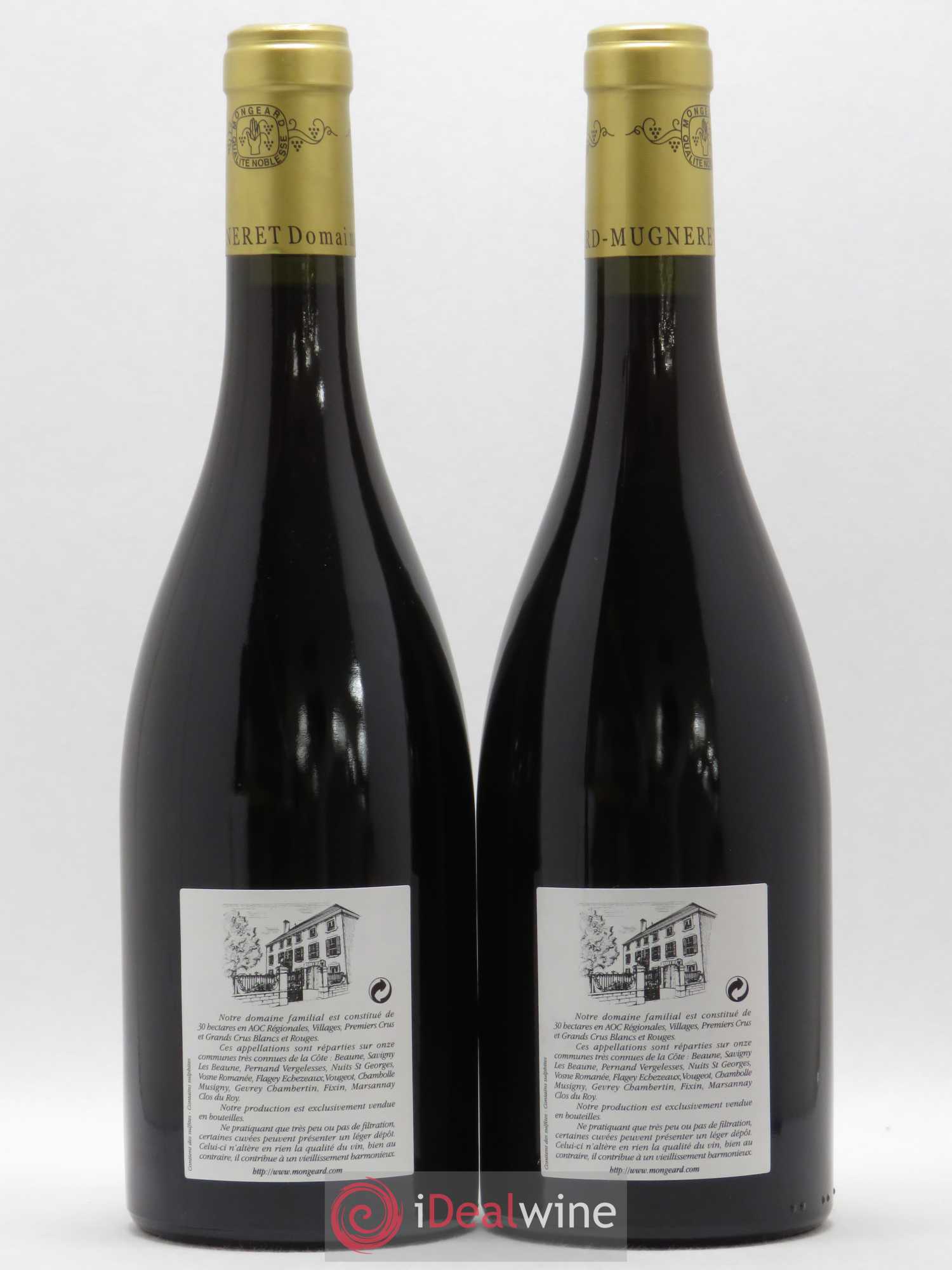 Grands-Echezeaux Grand Cru Mongeard-Mugneret (Domaine) 2008 - Lot de 2 bouteilles - 1
