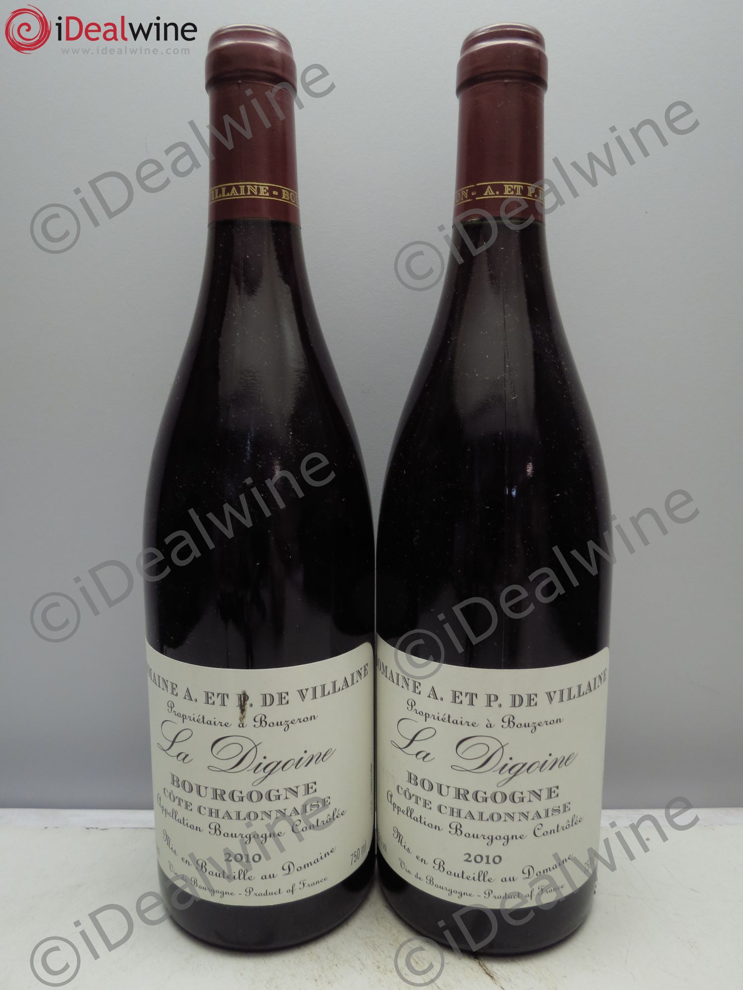 Bourgogne Côte Chalonnaise la Digoine Domaine Aubert de Villaine 2010 - Posten von 2 Flaschen - 0