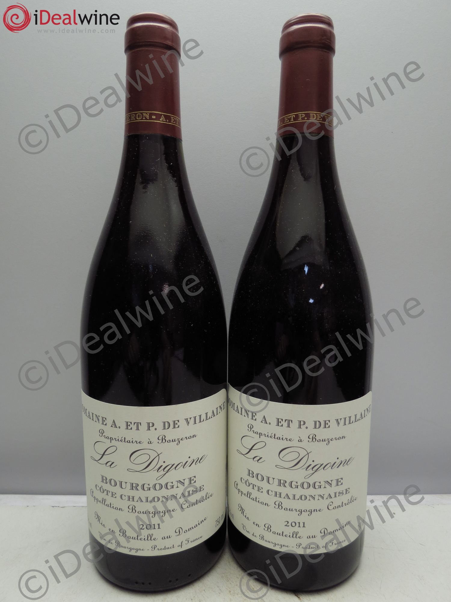 Bourgogne Côte Chalonnaise la Digoine Domaine Aubert de Villaine 2011 - Posten von 2 Flaschen - 0