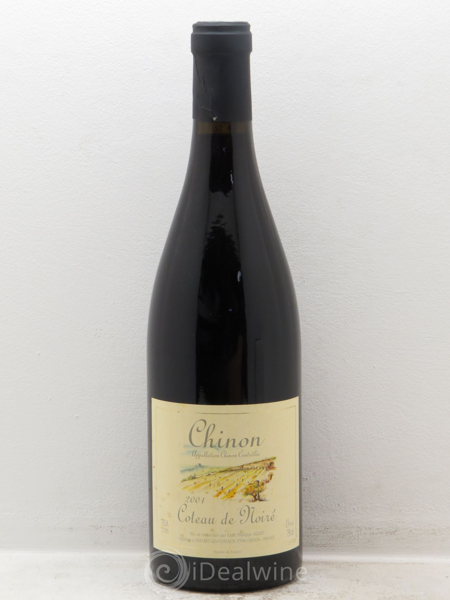 Chinon Coteau de Noiré Philippe Alliet 2001 - Lot de 1 bouteille - 0