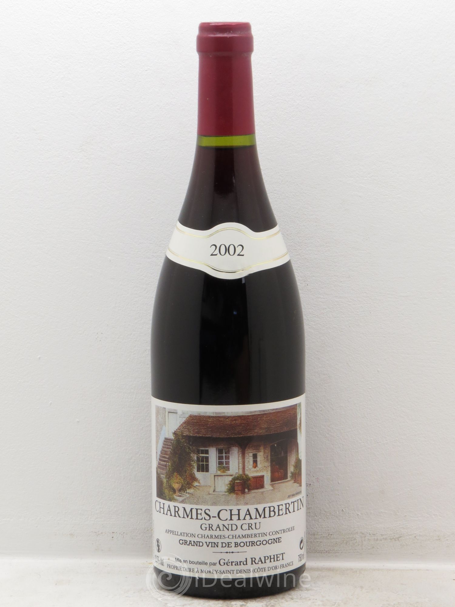 Charmes-Chambertin Grand Cru Domaine G.Raphet 2002 - Posten von 1 Flasche - 0