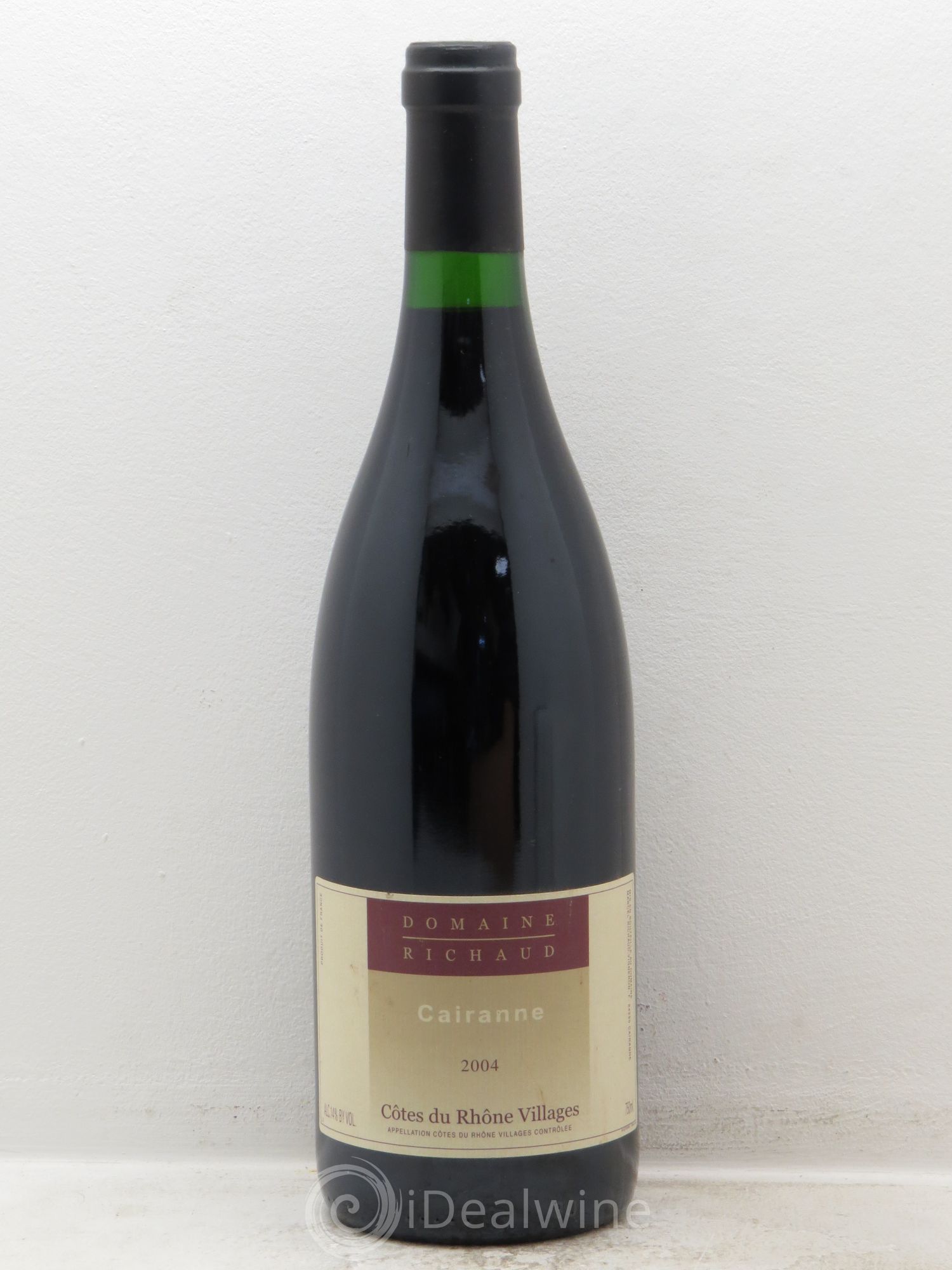 Cairanne Marcel Richaud 2004 - Lot de 1 bouteille - 0