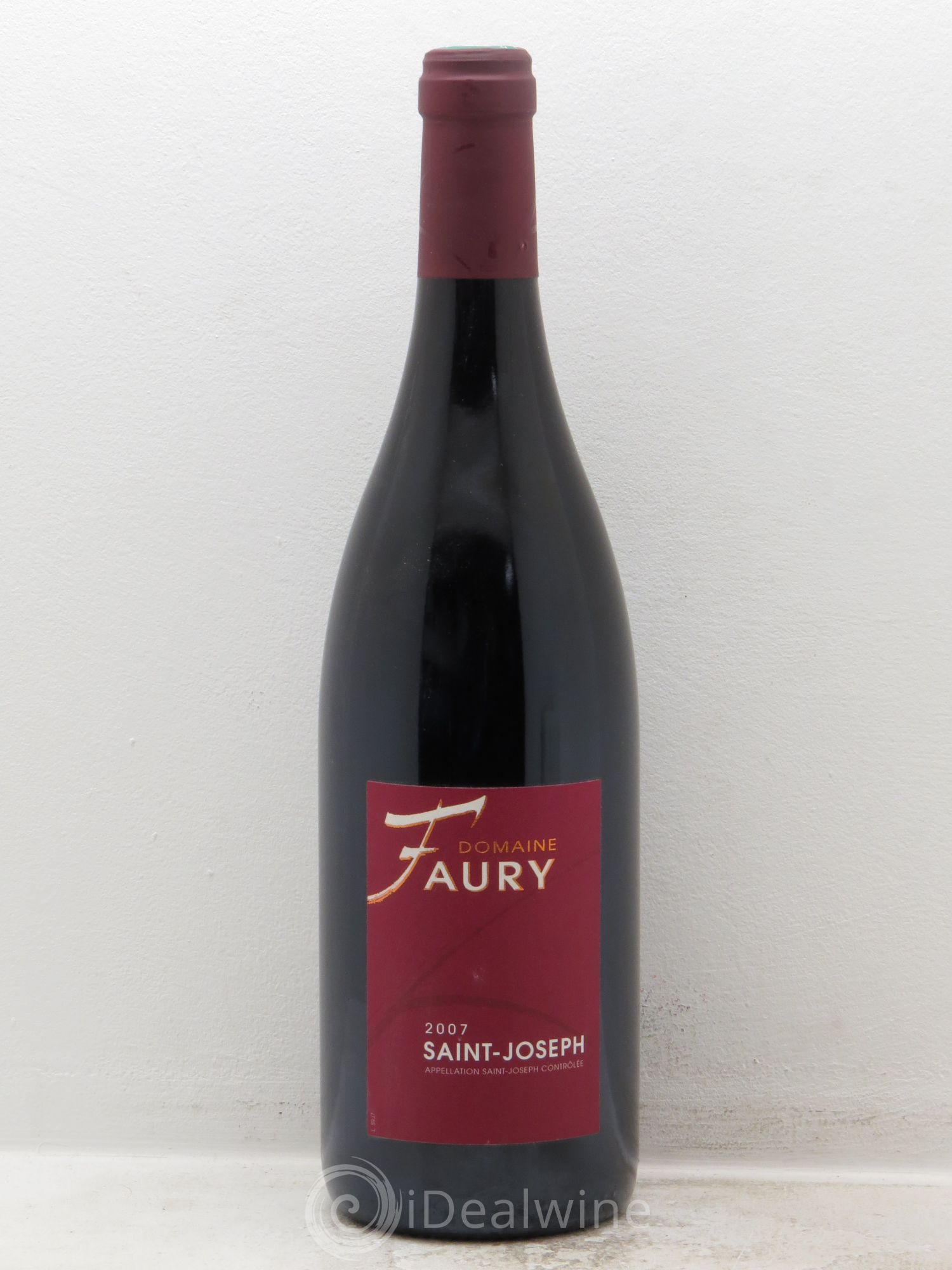 Saint-Joseph Tradition Domaine Faury 2007 - Posten von 1 Flasche - 0