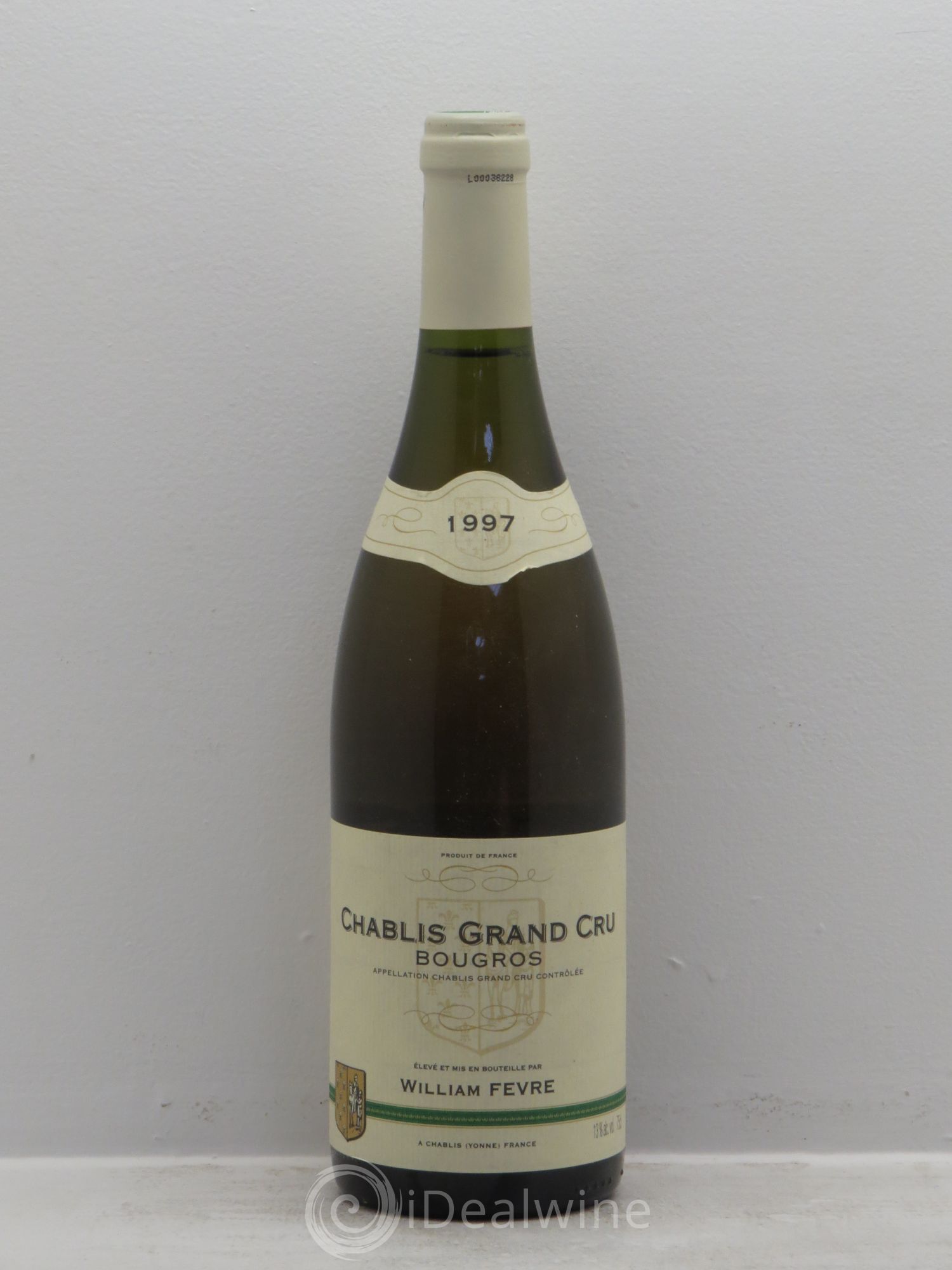 Chablis Grand Cru Bougros William Fèvre 1997 - Lot de 1 bouteille - 0