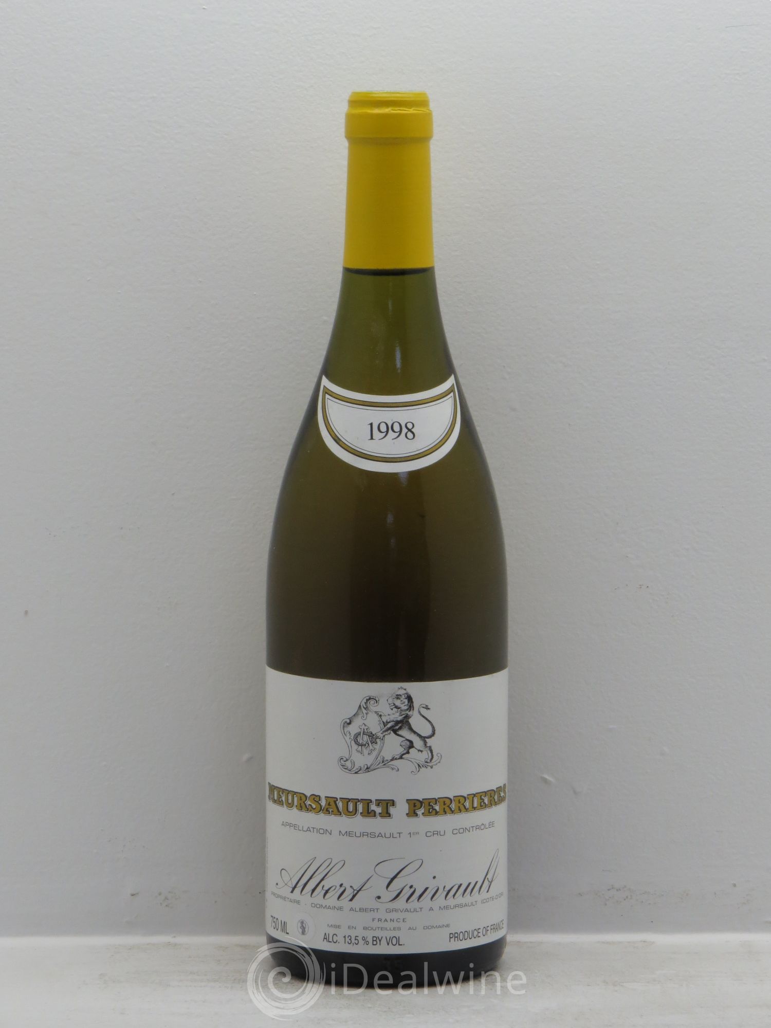 Meursault 1er Cru Perrières Albert Grivault 1998 - Posten von 1 Flasche - 0