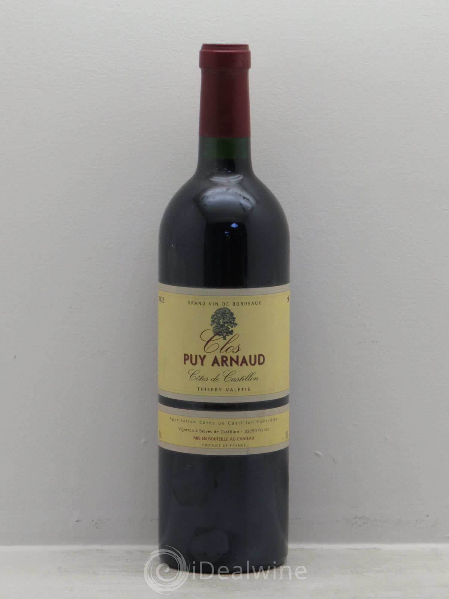 Clos Puy Arnaud 2002 - Lot de 1 bouteille - 0