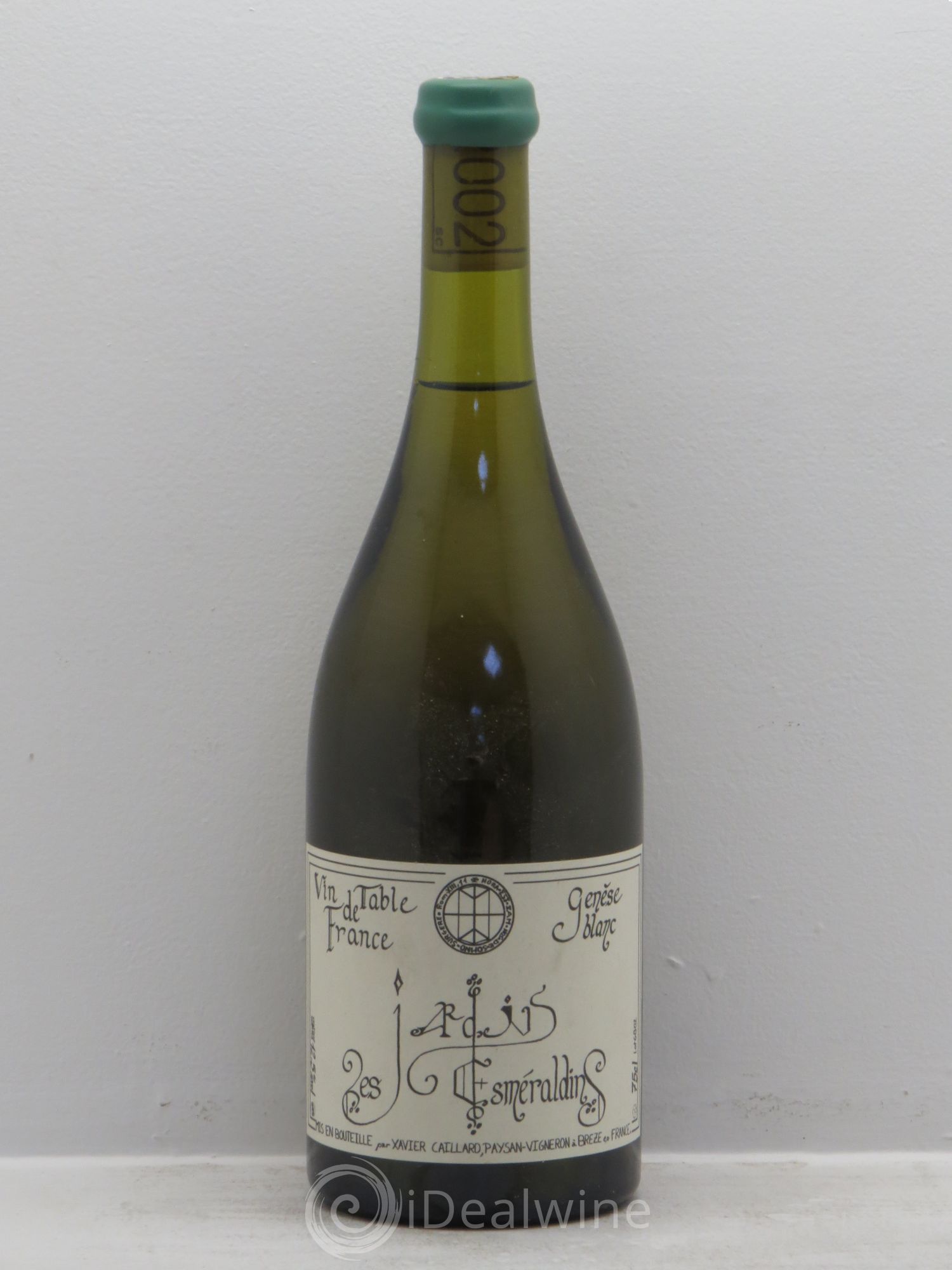 Vin de France Genèse Jardins Esméraldins - Xavier Caillard 2002 - Posten von 1 Flasche - 0