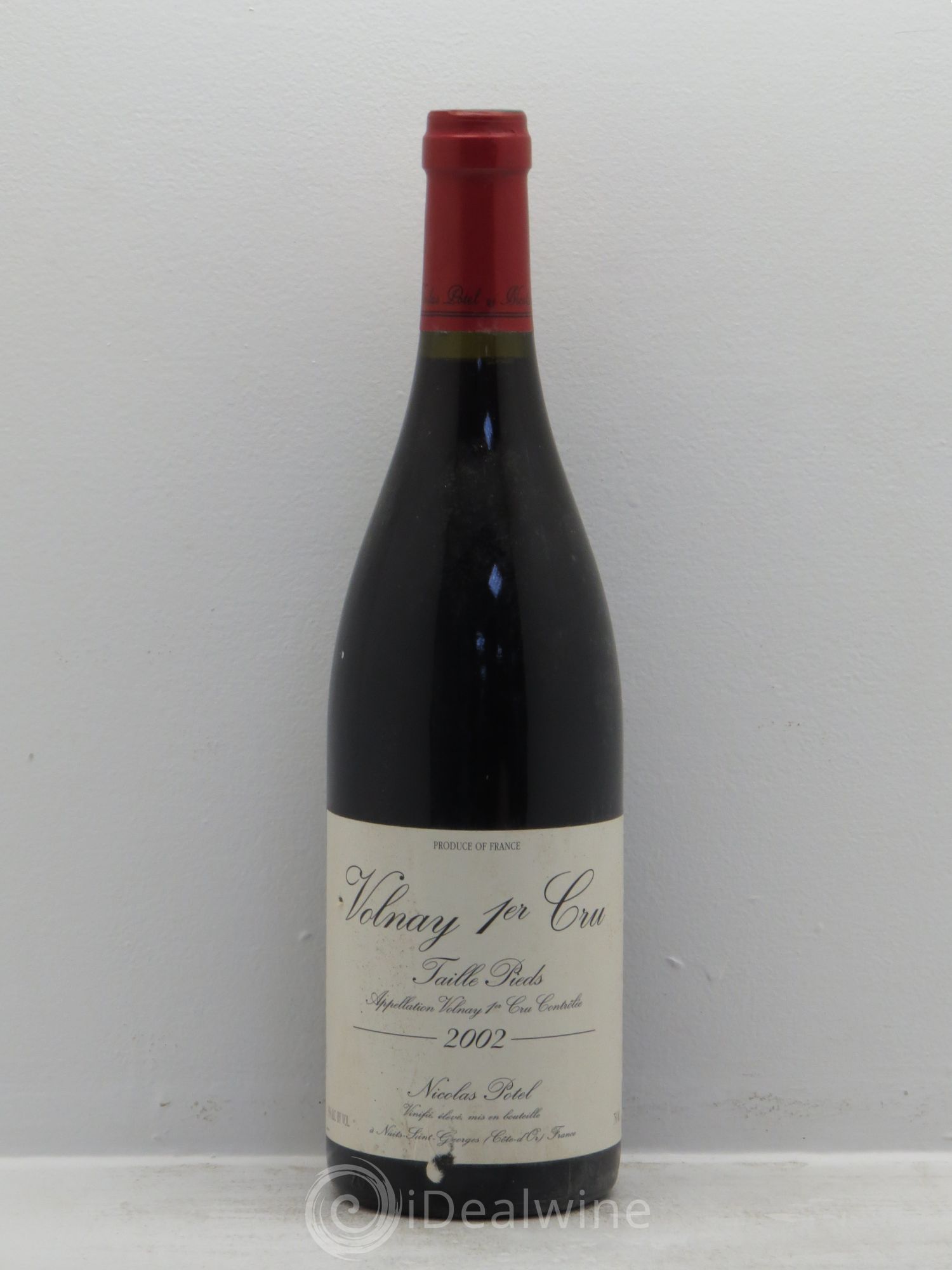 Volnay 1er Cru Nicolas Potel 2002 - Lot de 1 bouteille - 0