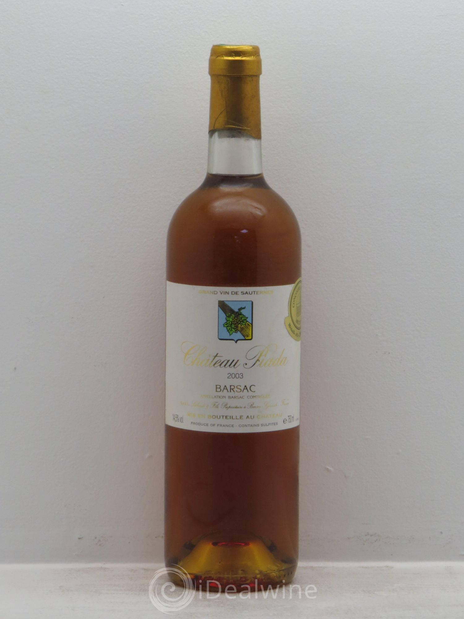 Château Piada 2003 - Posten von 1 Flasche - 0