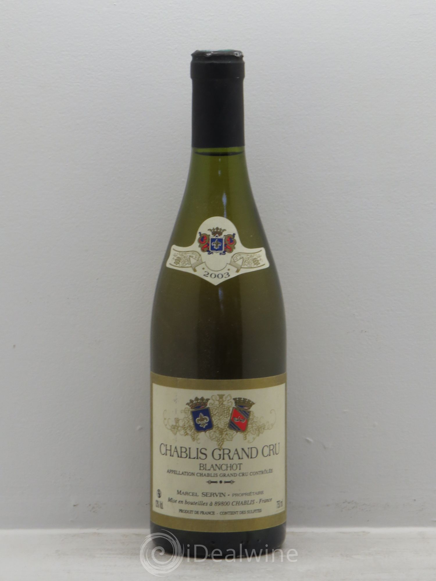 Chablis Grand Cru Domaine Servin 2003 - Posten von 1 Flasche - 0