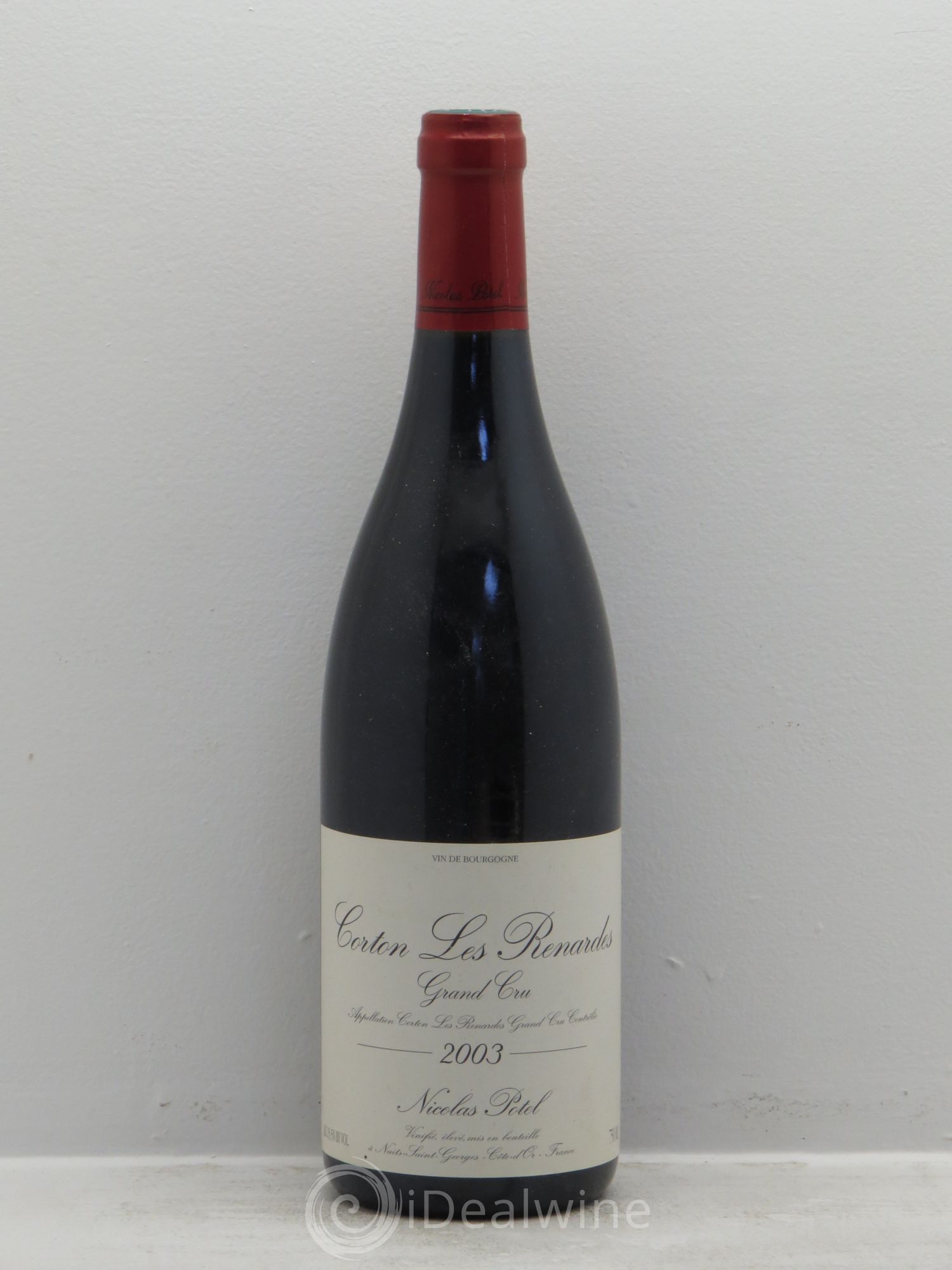 Corton Grand Cru Nicolas Potel 2003 - Lot de 1 bouteille - 0