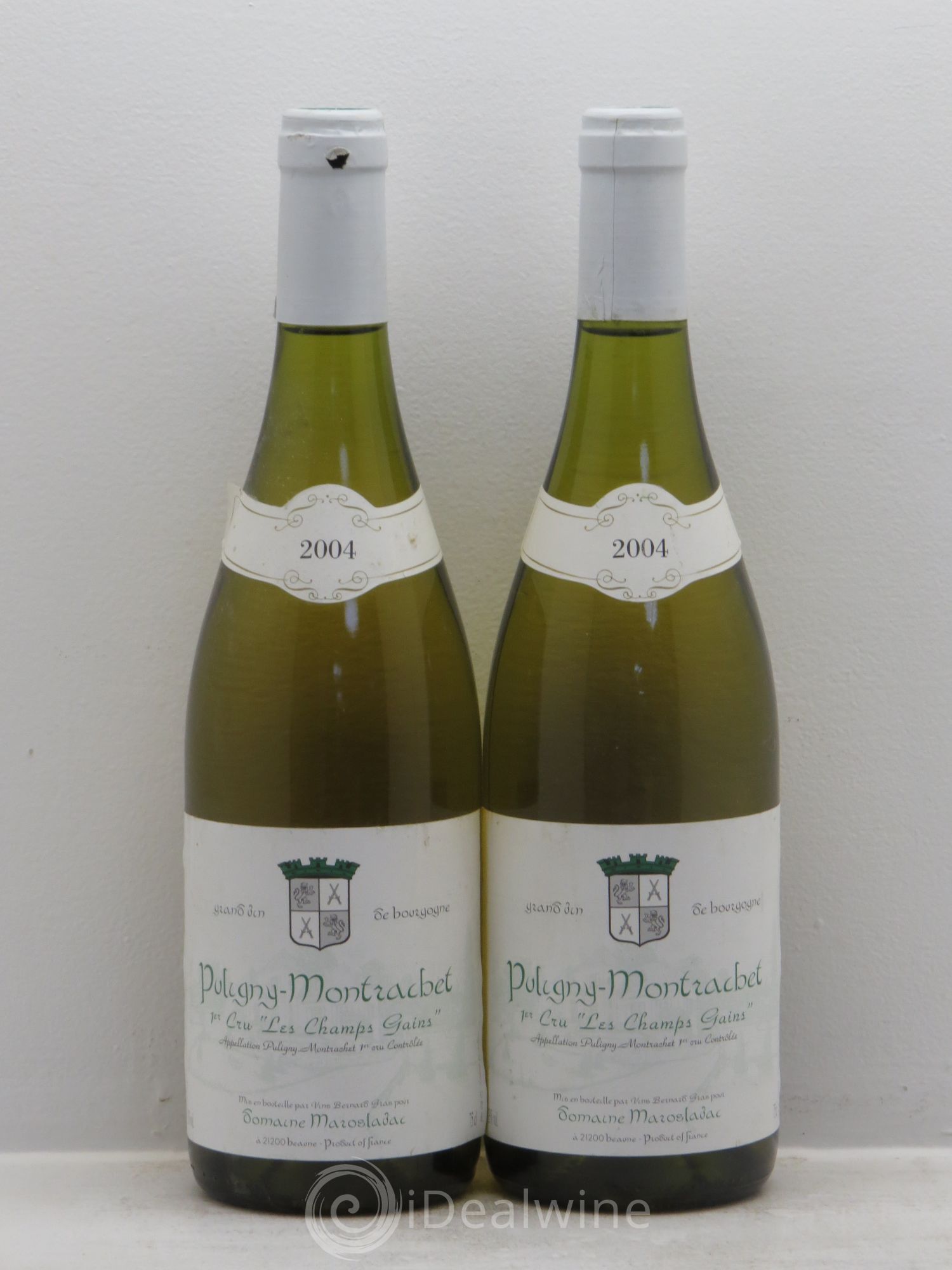 Puligny-Montrachet 1er Cru Domaine Maroslavac 2004 - Posten von 2 Flaschen - 0