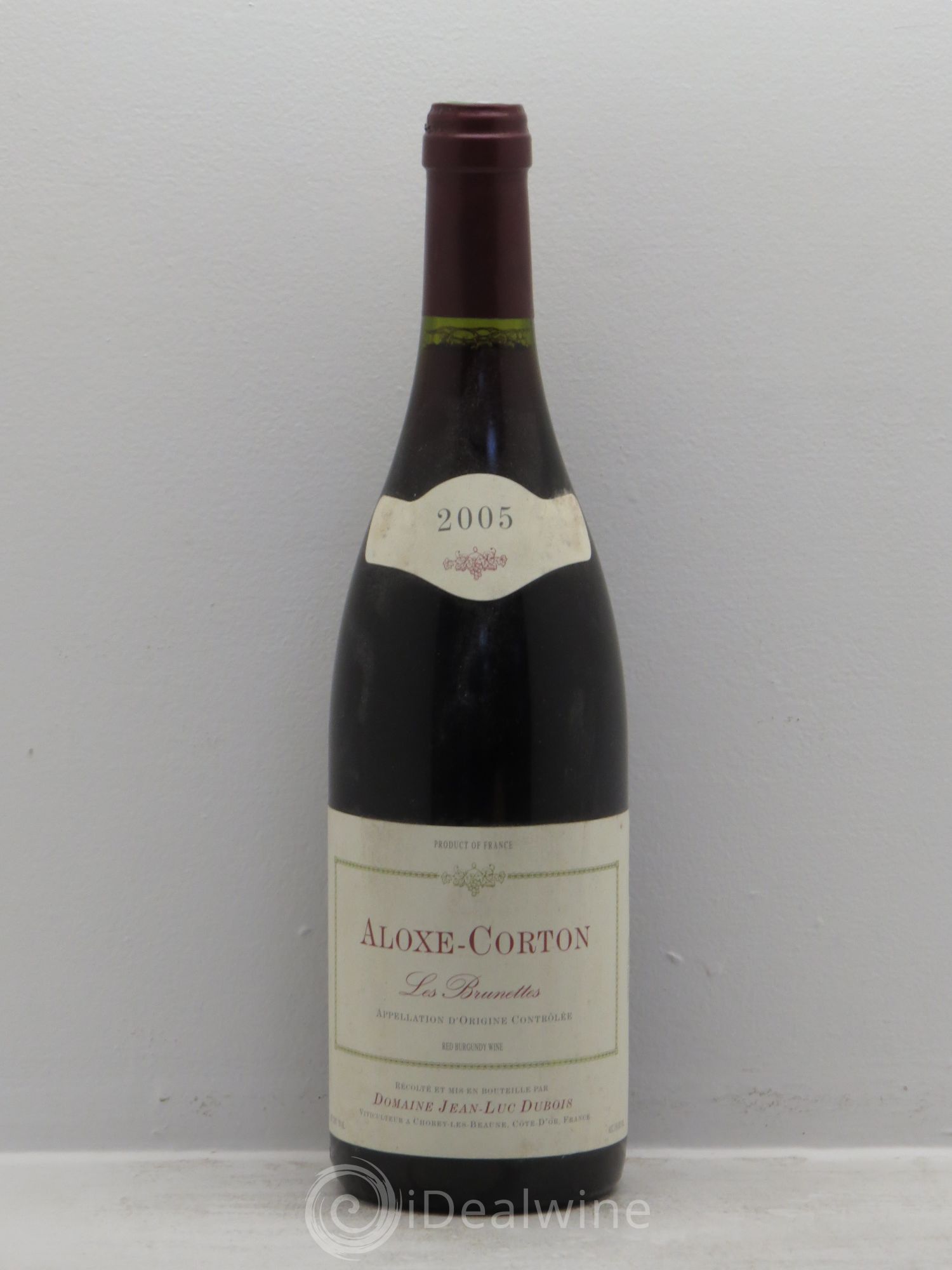 Aloxe-Corton Les Brunettes Jean-Luc Dubois 2005 - Posten von 1 Flasche - 0