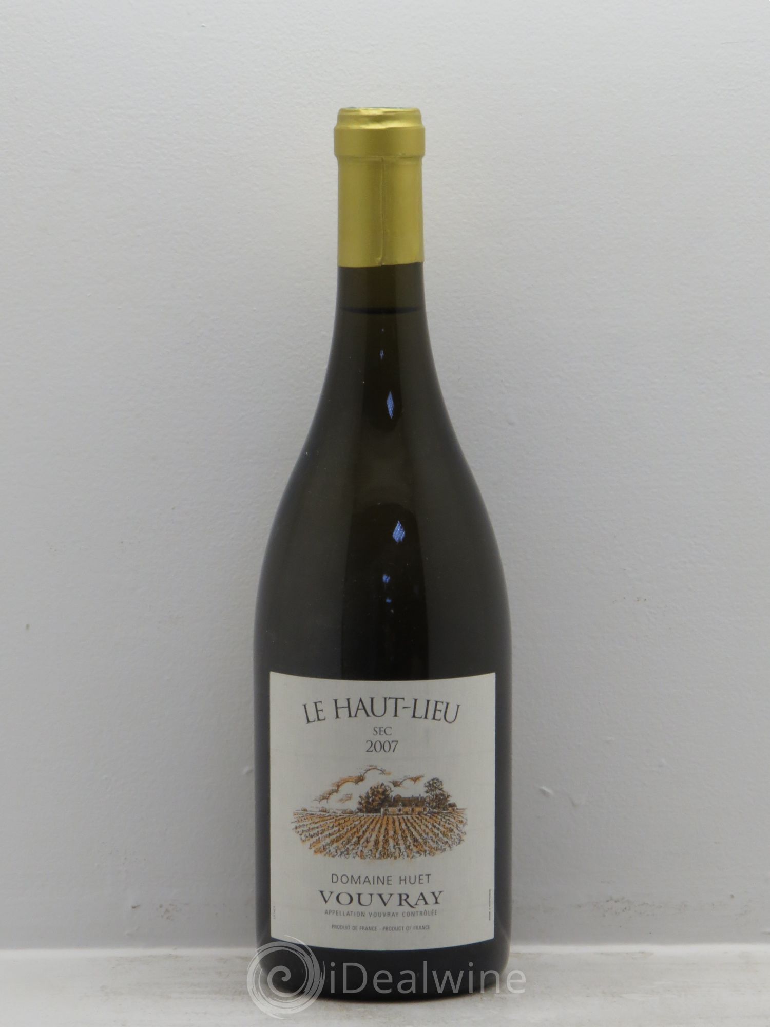 Vouvray Le Haut-Lieu Sec Domaine Huet 2007 - Lot de 1 bouteille - 0