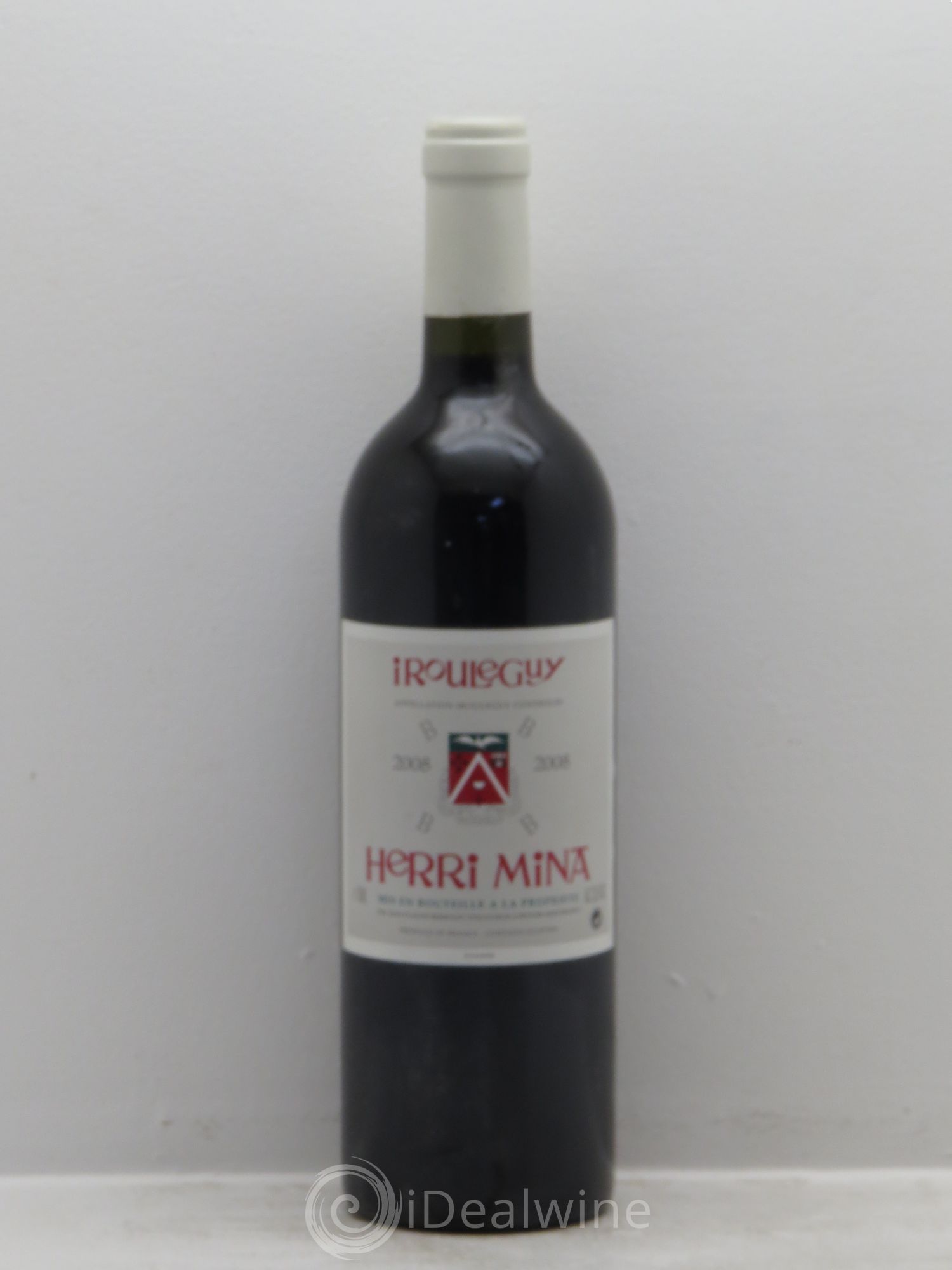 Irouléguy Herri Minat JC.Berrouet 2008 - Posten von 1 Flasche - 0