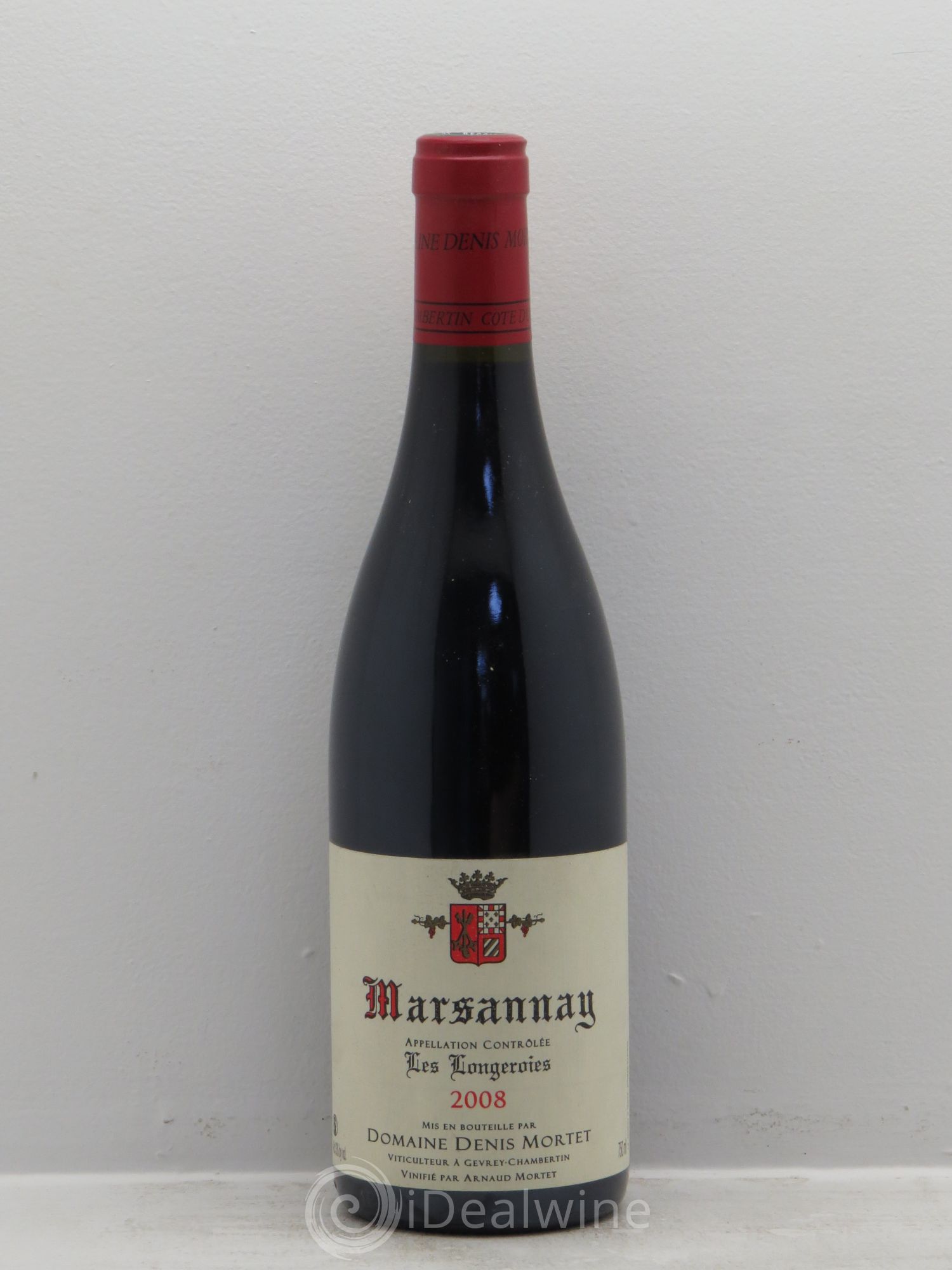 Marsannay Les Longeroies Denis Mortet (Domaine) 2008 - Lot de 1 bouteille - 0