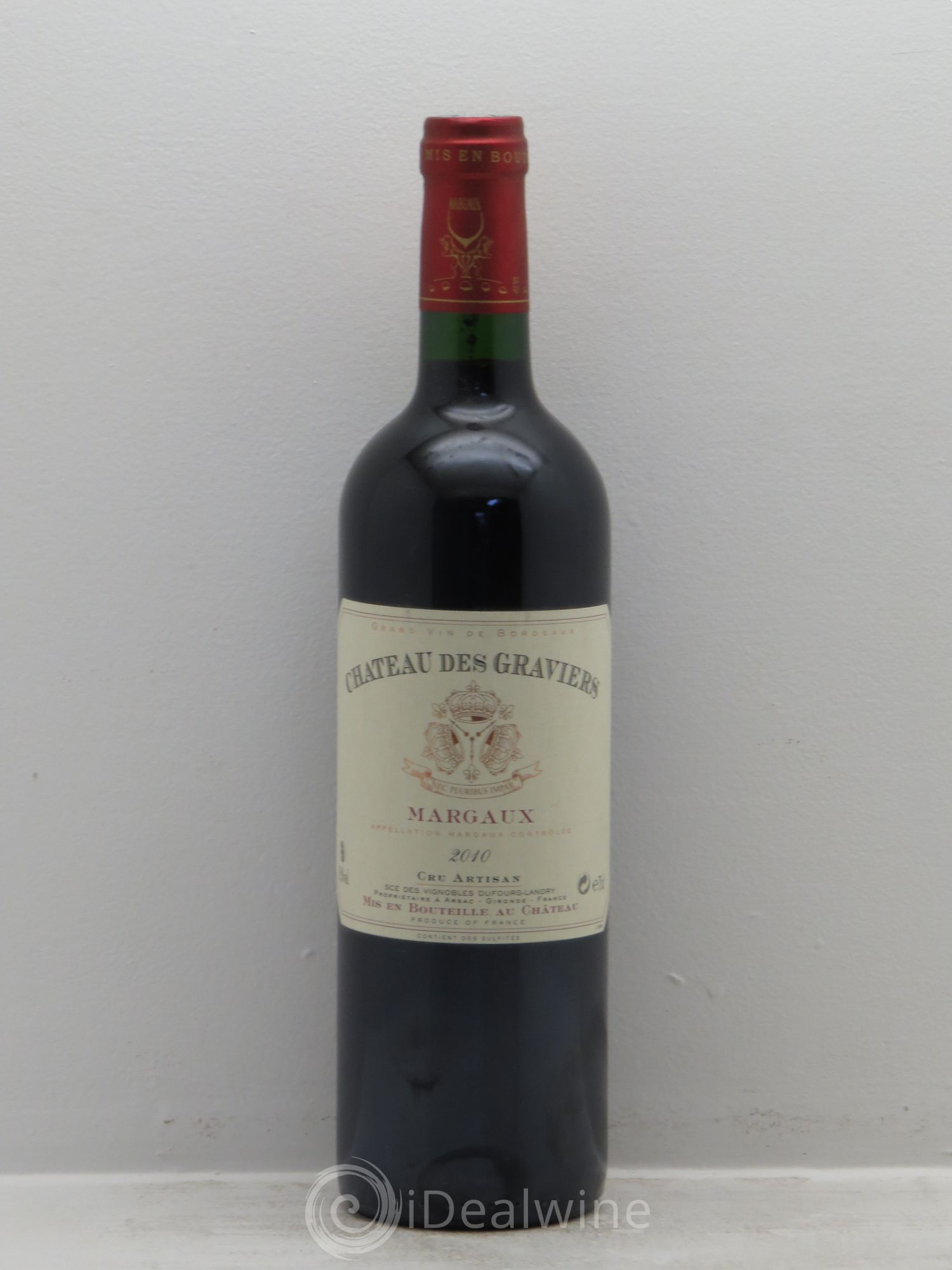 Bordeaux Château des Graviers Christophe Landry 2010 - Posten von 1 Flasche - 0