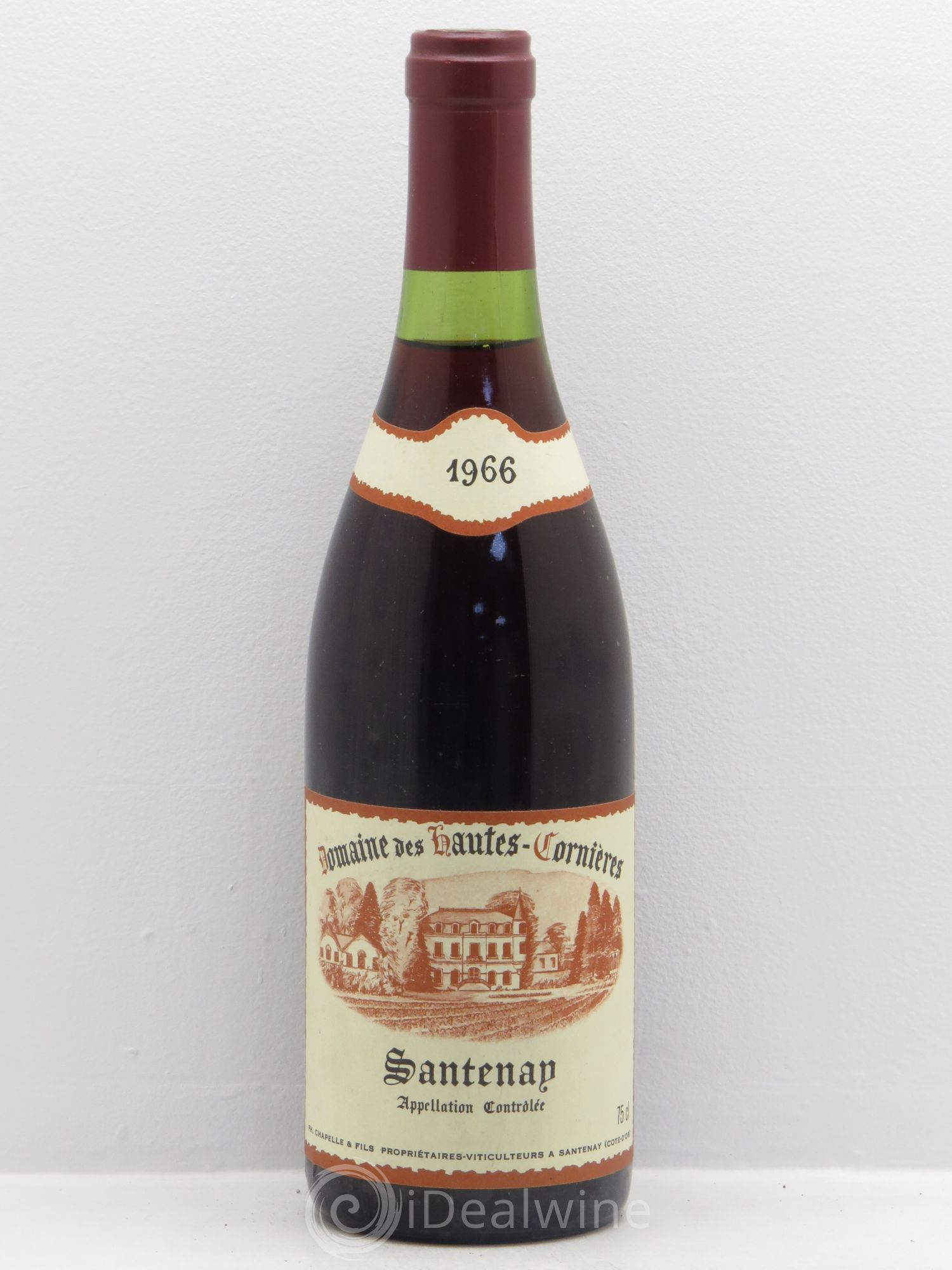 Santenay Domaine des Hautes Cornières 1966 - Lot de 1 bouteille - 0