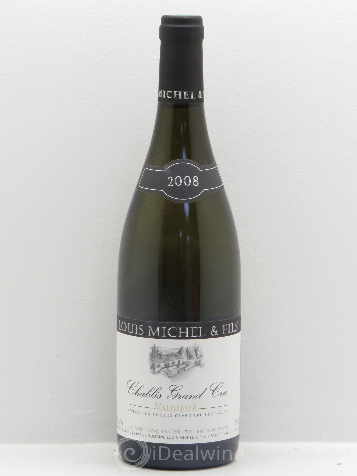 Chablis Grand Cru Vaudésir Louis Michel et Fils 2008 - Lot de 1 bouteille - 0