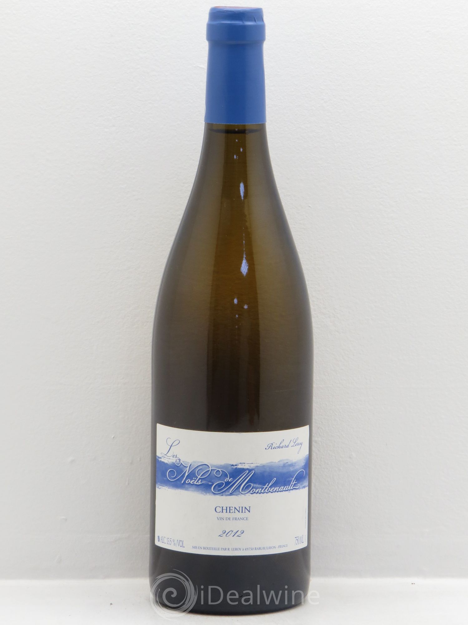 Vin de France Les Noëls de Montbenault Richard Leroy 2012 - Lot de 1 bouteille - 0