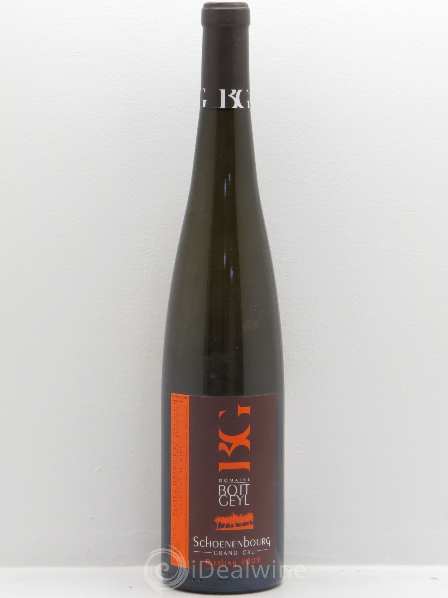 Alsace Grand Cru Schoenenbourg Riesling Bott-Geyl (Domaine) 2009 - Lot de 1 bouteille - 0
