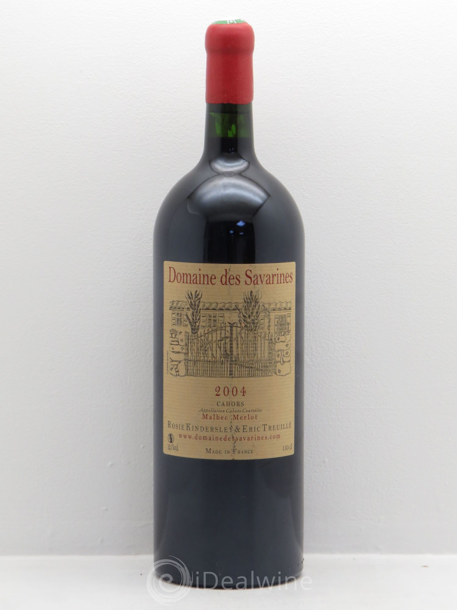 Cahors Eris Treuillé Domaine des Savarines 2004 - Posten von 1 Magnum - 0