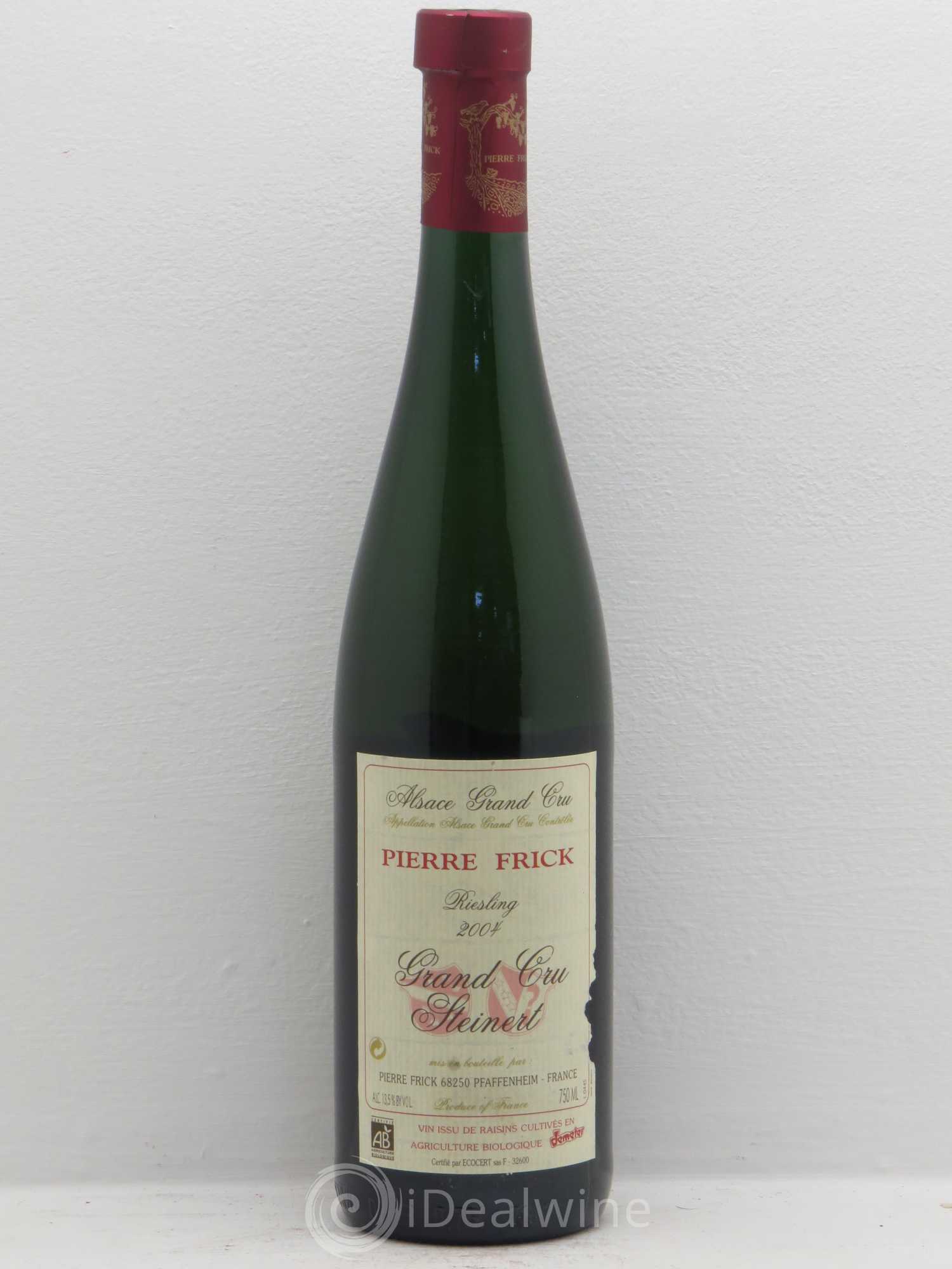 Riesling Grand Cru Frick 2004 - Lot de 1 bouteille - 0