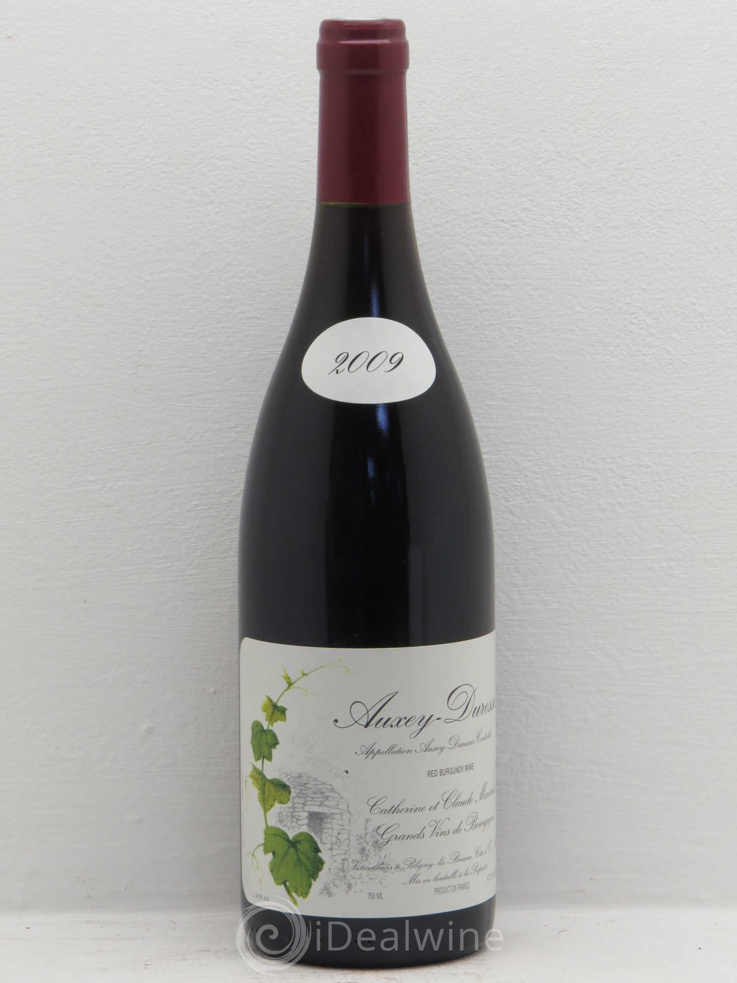 Auxey-Duresses Claude Maréchal 2009 - Lot de 1 bouteille - 0
