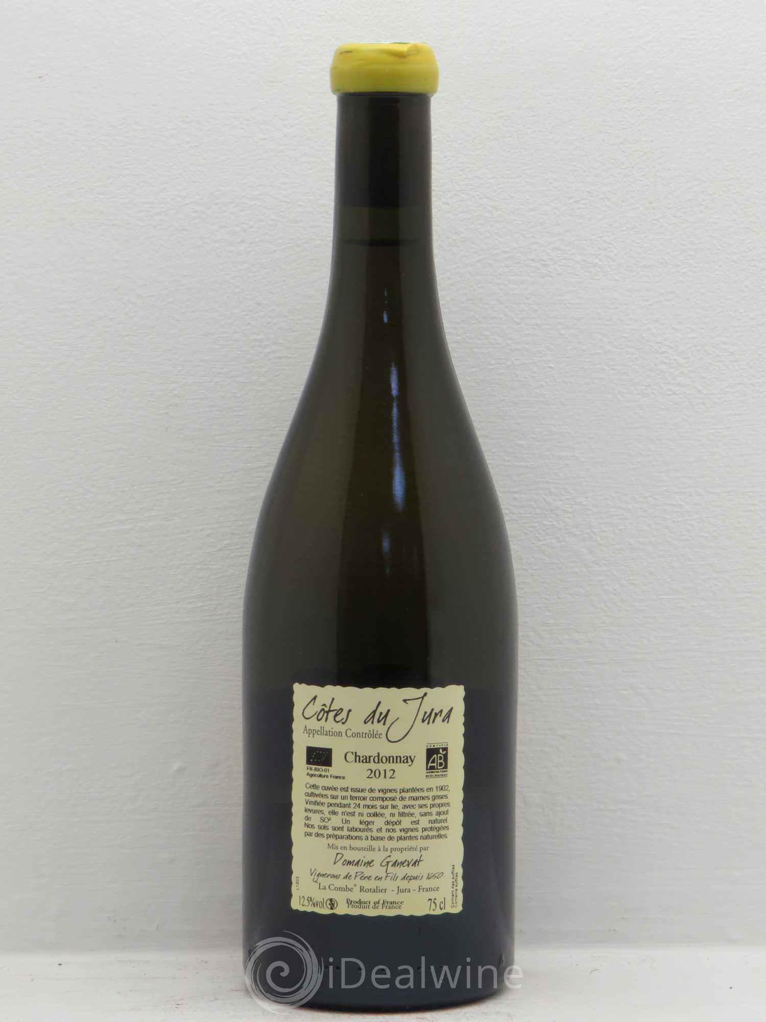 Côtes du Jura Les Chalasses Vieilles Vignes Jean-François Ganevat (Domaine) 2012 - Lot de 1 bouteille - 1