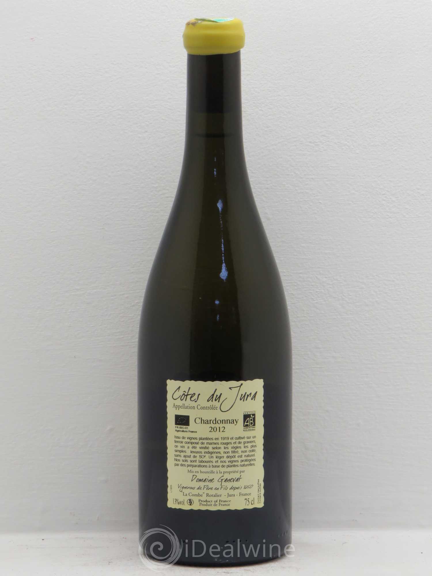 Côtes du Jura Les Grands Teppes Vieilles Vignes Jean-François Ganevat (Domaine) 2012 - Lot de 1 bouteille - 1