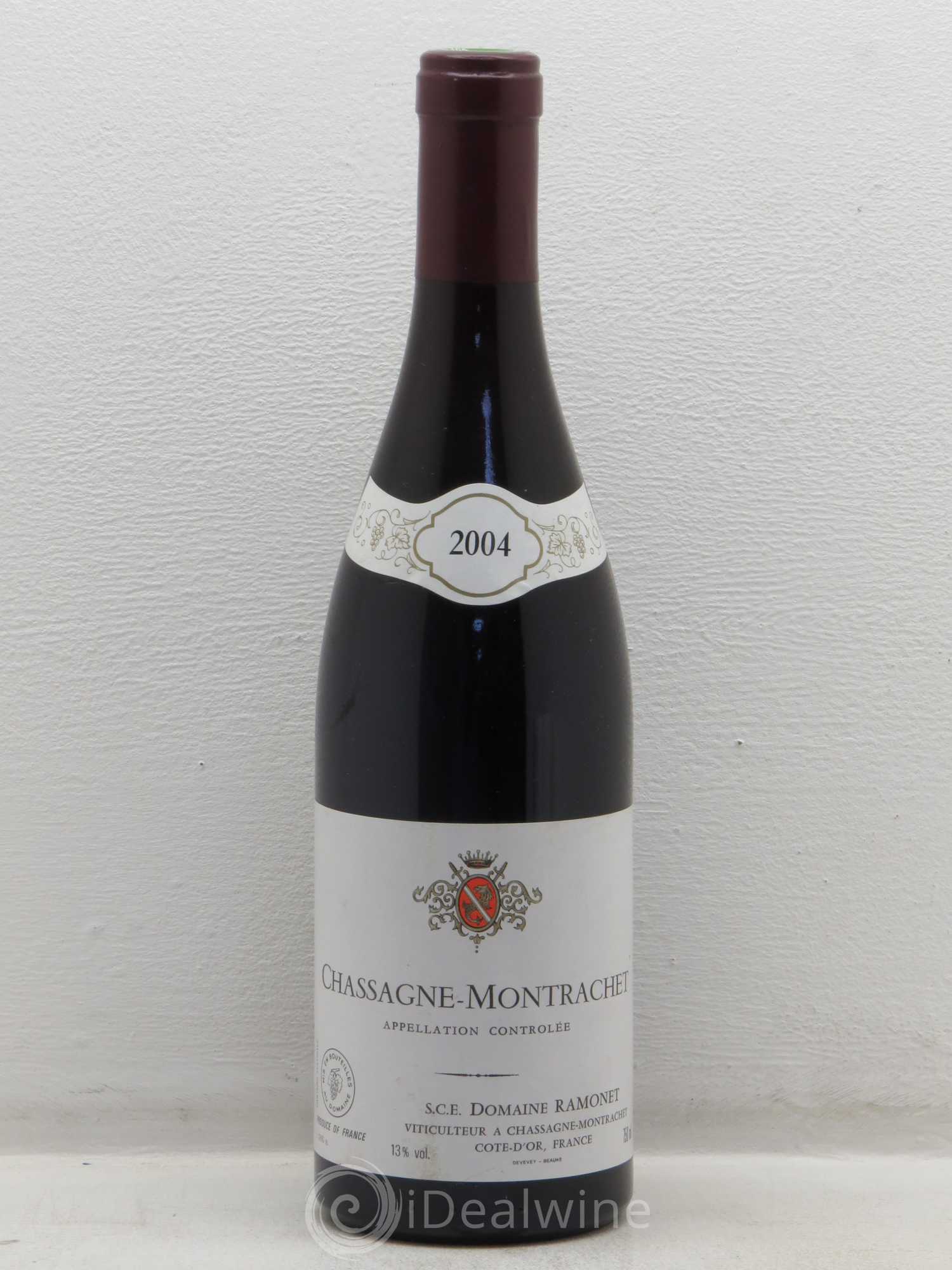 Chassagne-Montrachet Ramonet (Domaine) 2004 - Lot de 1 bouteille - 0