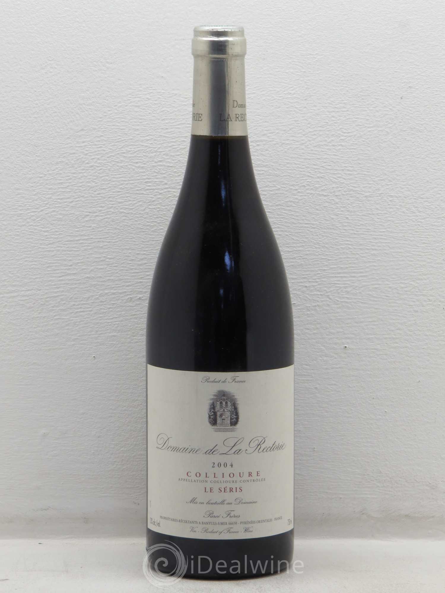 Collioure Rectorie Seris 2004 - Posten von 1 Flasche - 0