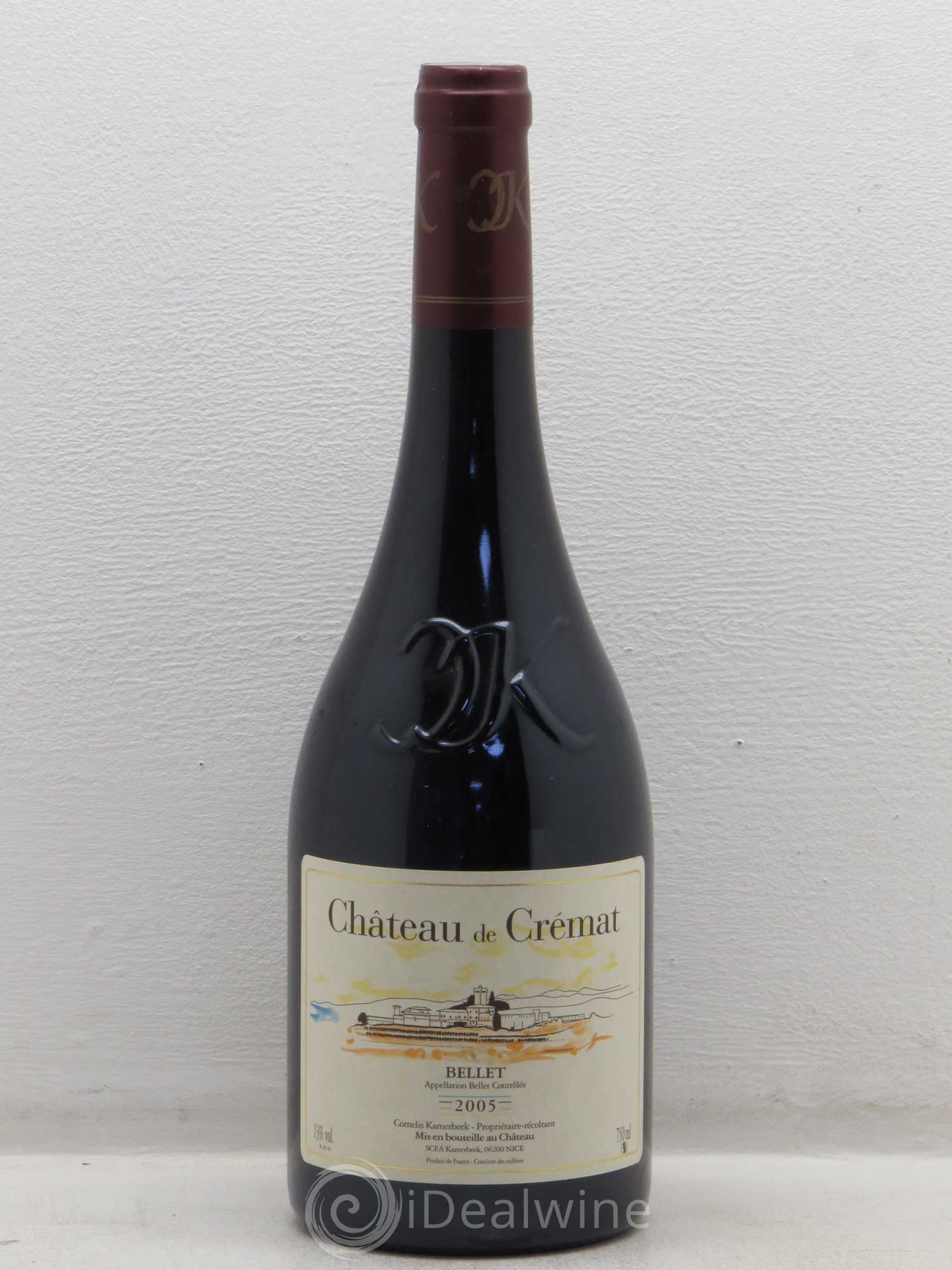 Bellet Château de Cremat 2005 - Posten von 1 Flasche - 0