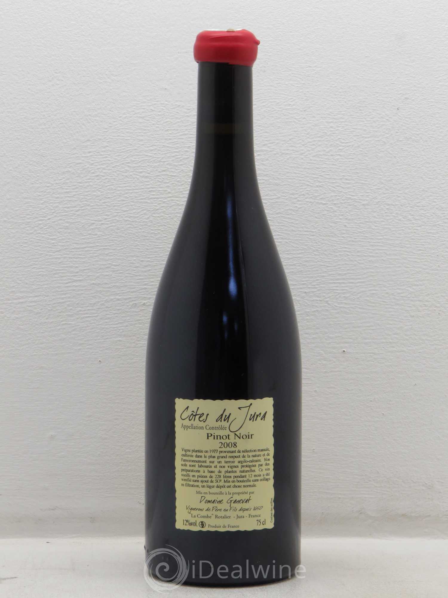 Côtes du Jura Cuvée Julien Jean-François Ganevat (Domaine) 2008 - Lot de 1 bouteille - 1
