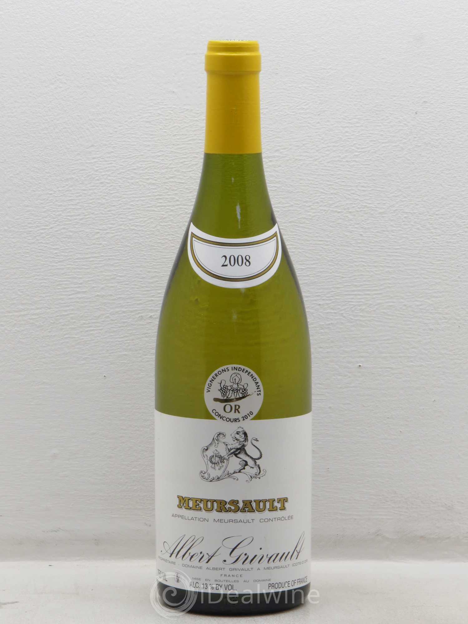 Meursault Albert Grivault 2008 - Posten von 1 Flasche - 0