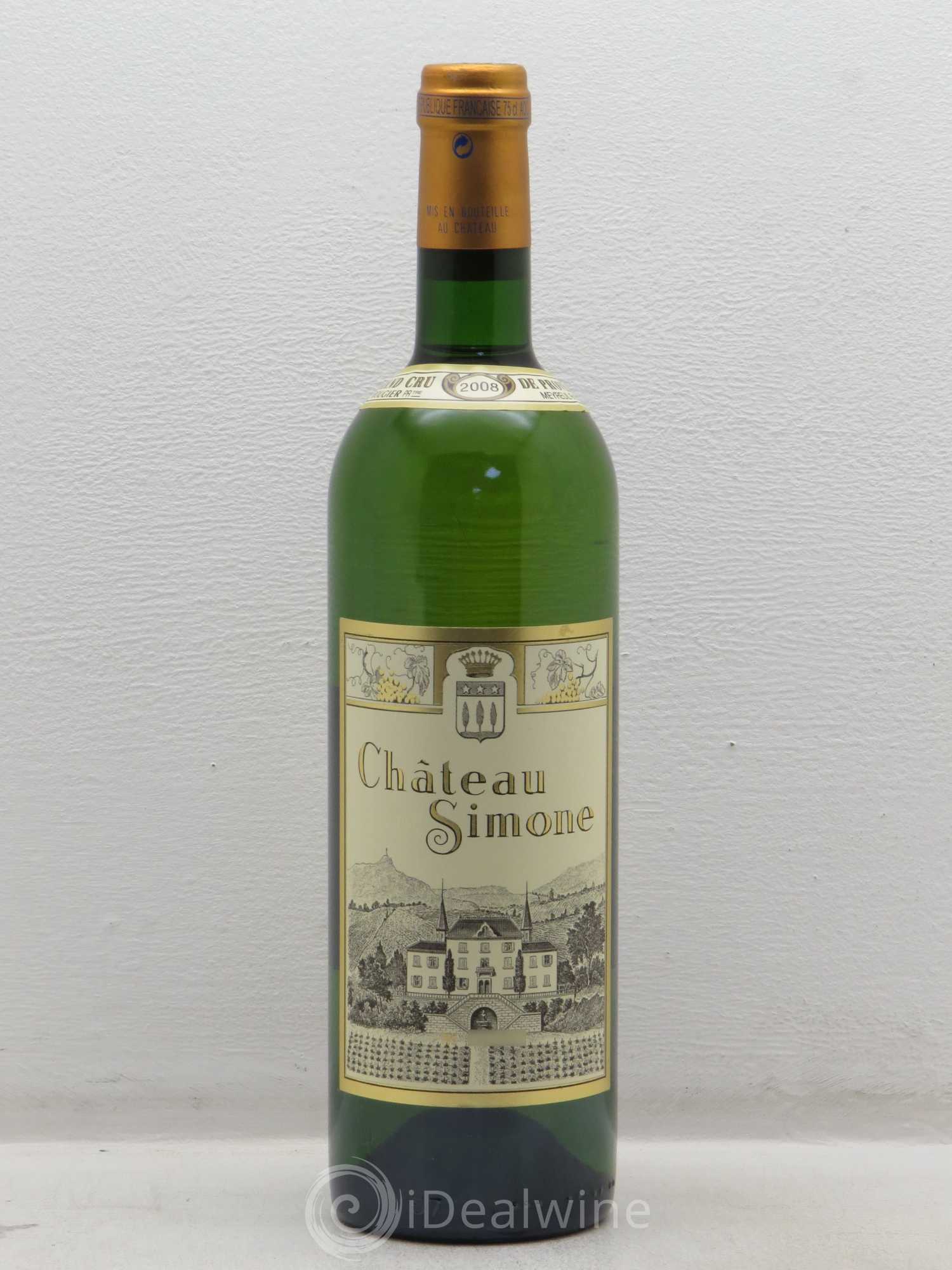 Palette Château Simone Famille Rougier 2008 - Posten von 1 Flasche - 0