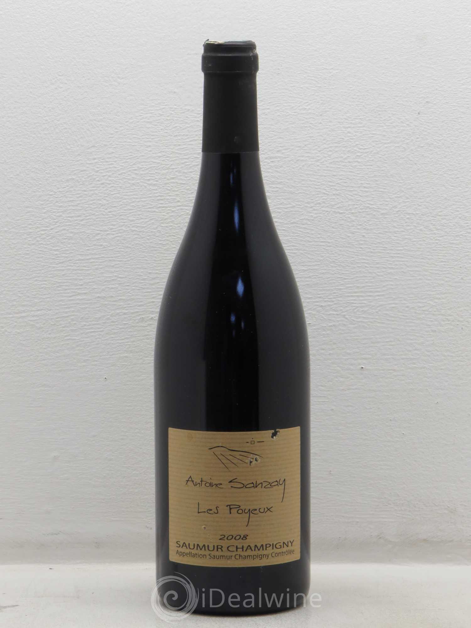 Saumur-Champigny Les Poyeux Antoine Sanzay 2008 - Lot de 1 bouteille - 0
