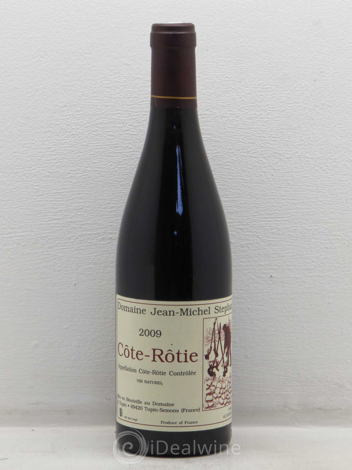 Côte-Rôtie Jean-Michel Stephan 2009 - Lot de 1 bouteille - 0