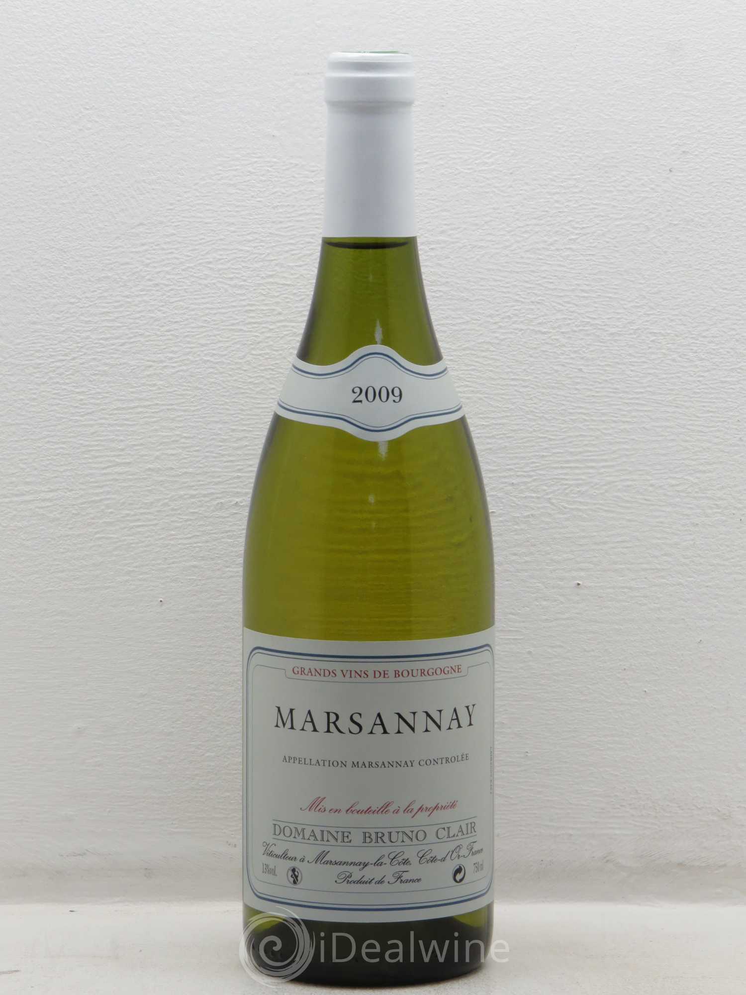 Marsannay Bruno Clair (Domaine) 2009 - Lot de 1 bouteille - 0