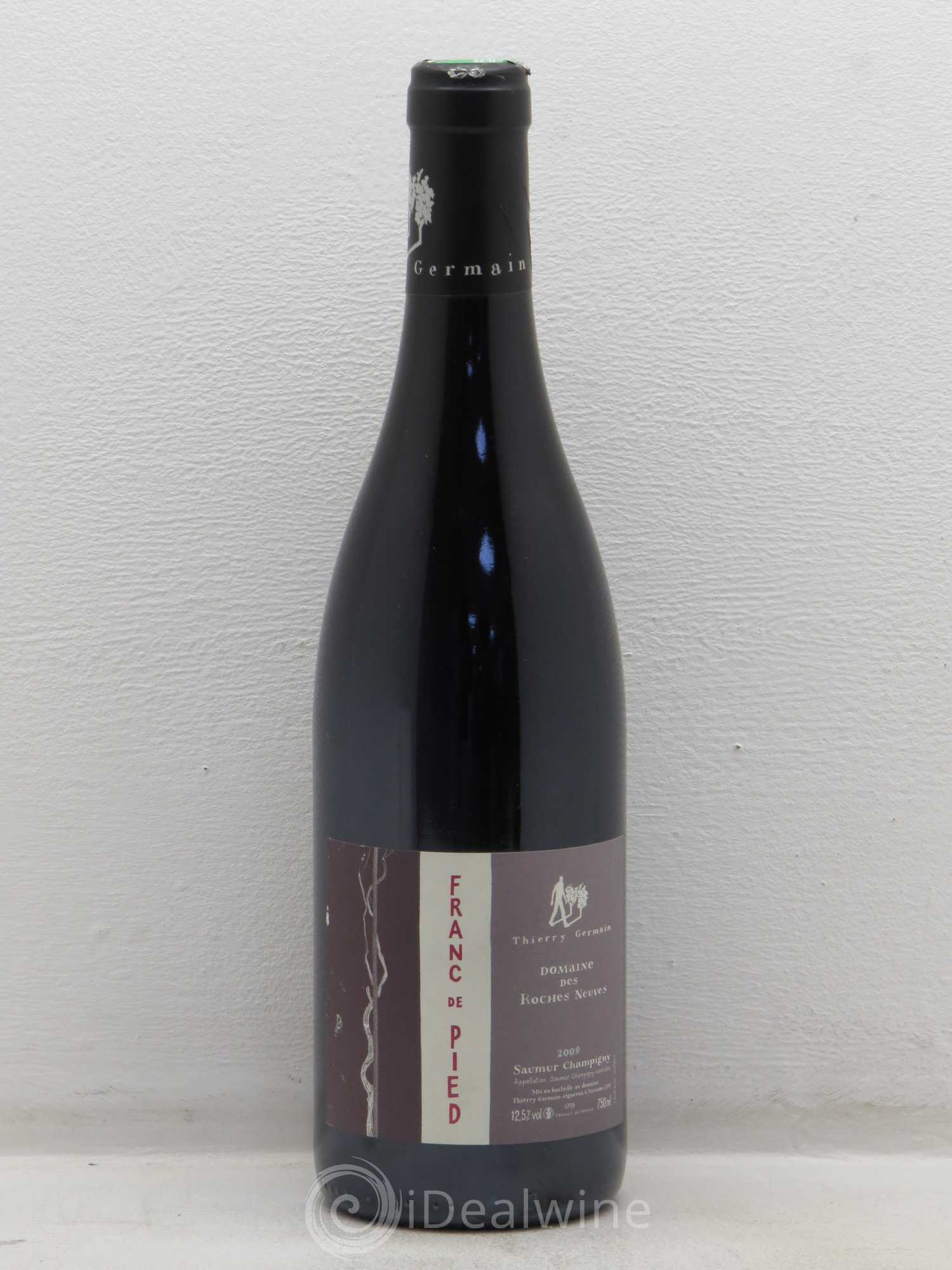 Saumur-Champigny Franc de pied Domaine des Roches Neuves - Thierry Germain 2009 - Lot de 1 bouteille - 0